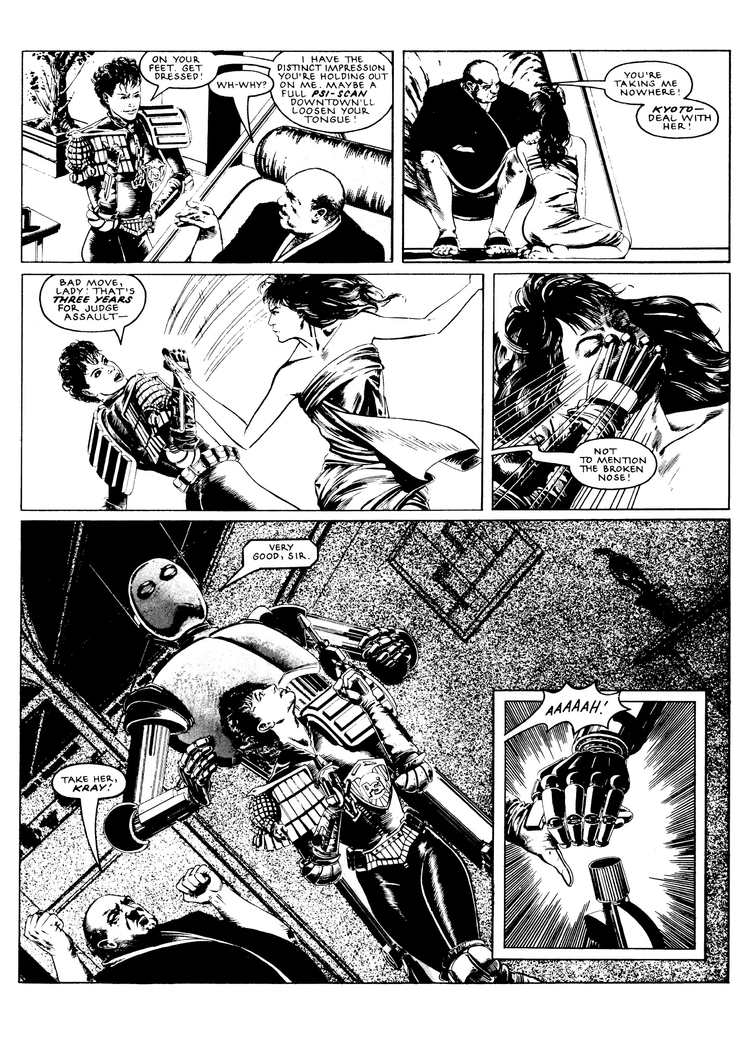 Read online Judge Anderson: The Psi Files comic -  Issue # TPB 1 - 238