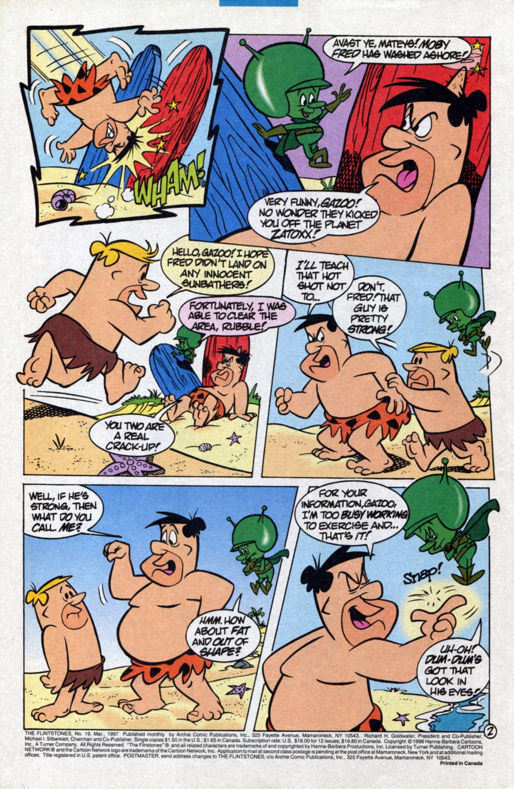 Read online The Flintstones (1995) comic -  Issue #19 - 4