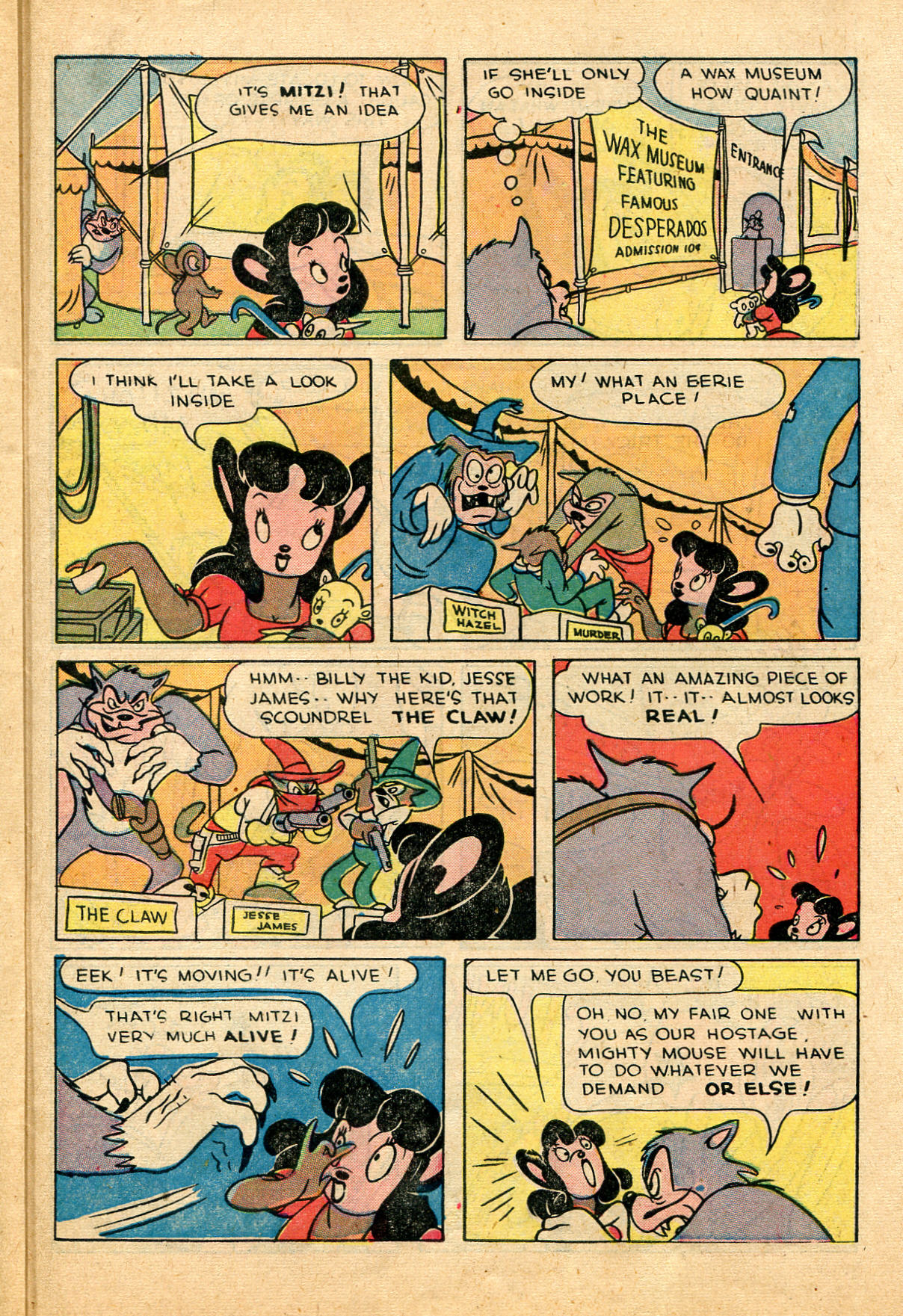Read online Paul Terry's Mighty Mouse Comics comic -  Issue #25 - 31