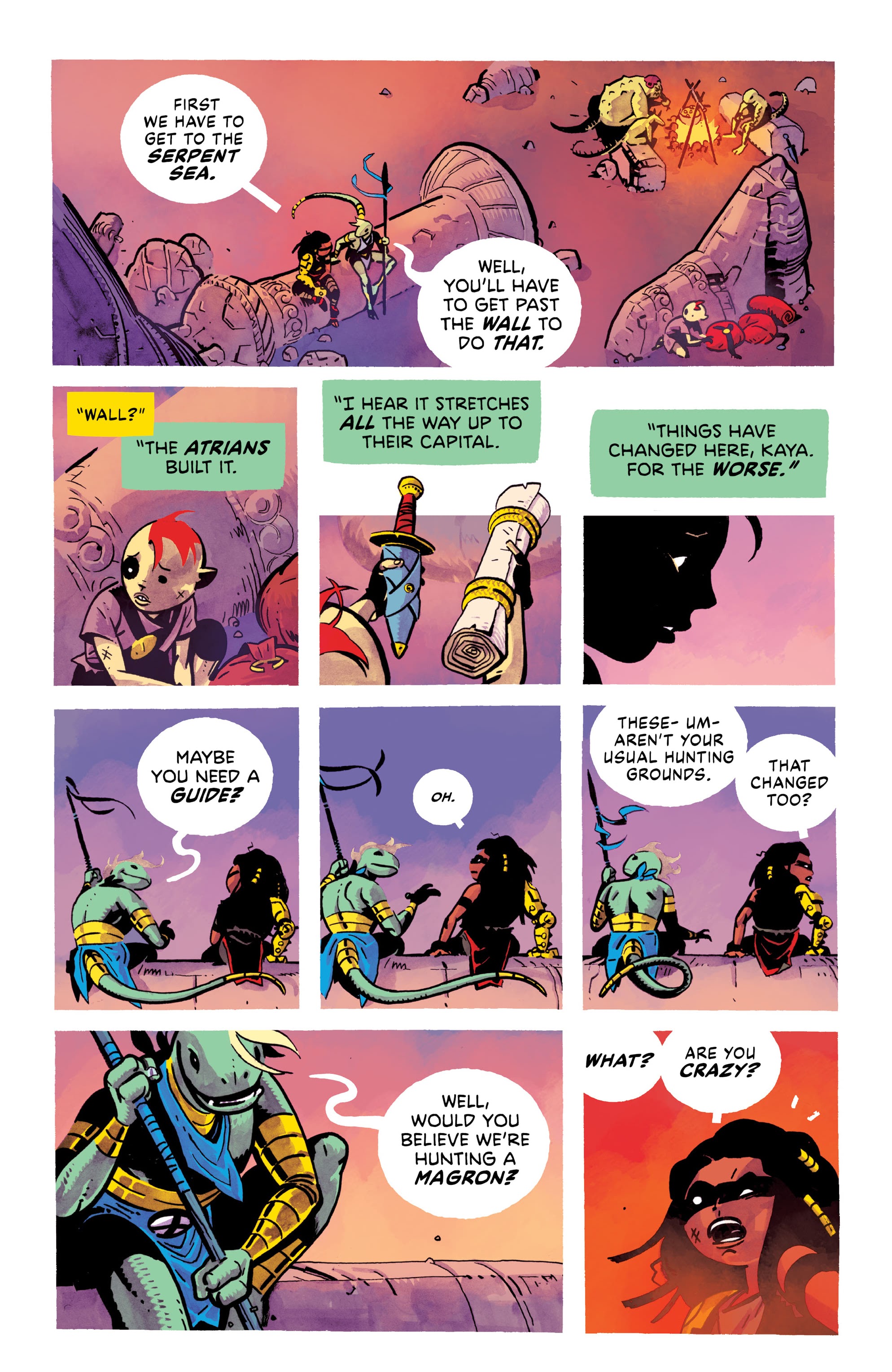 Read online Kaya comic -  Issue #1 - 22