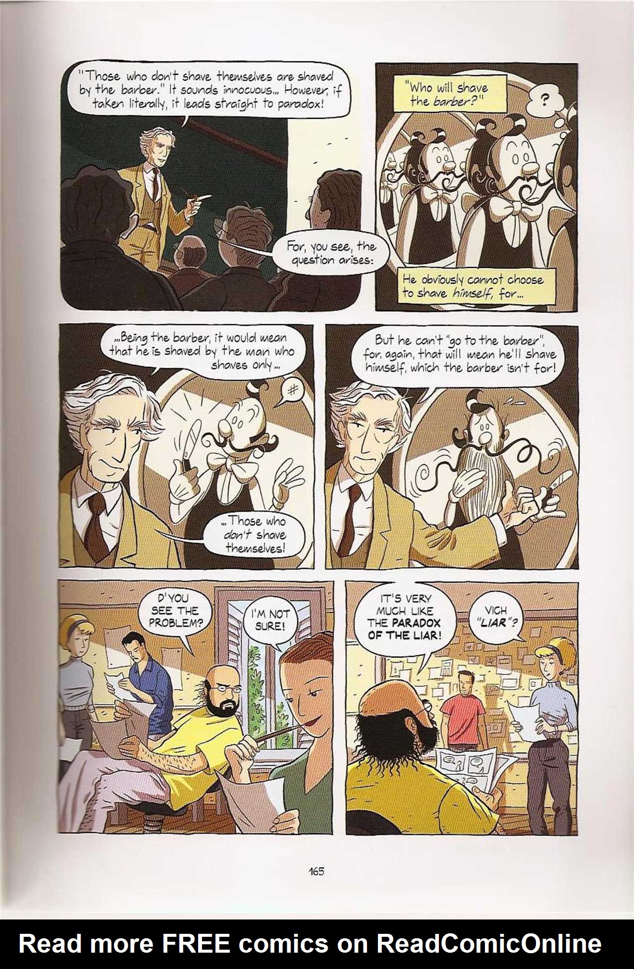 Read online Logicomix comic -  Issue # TPB - 156