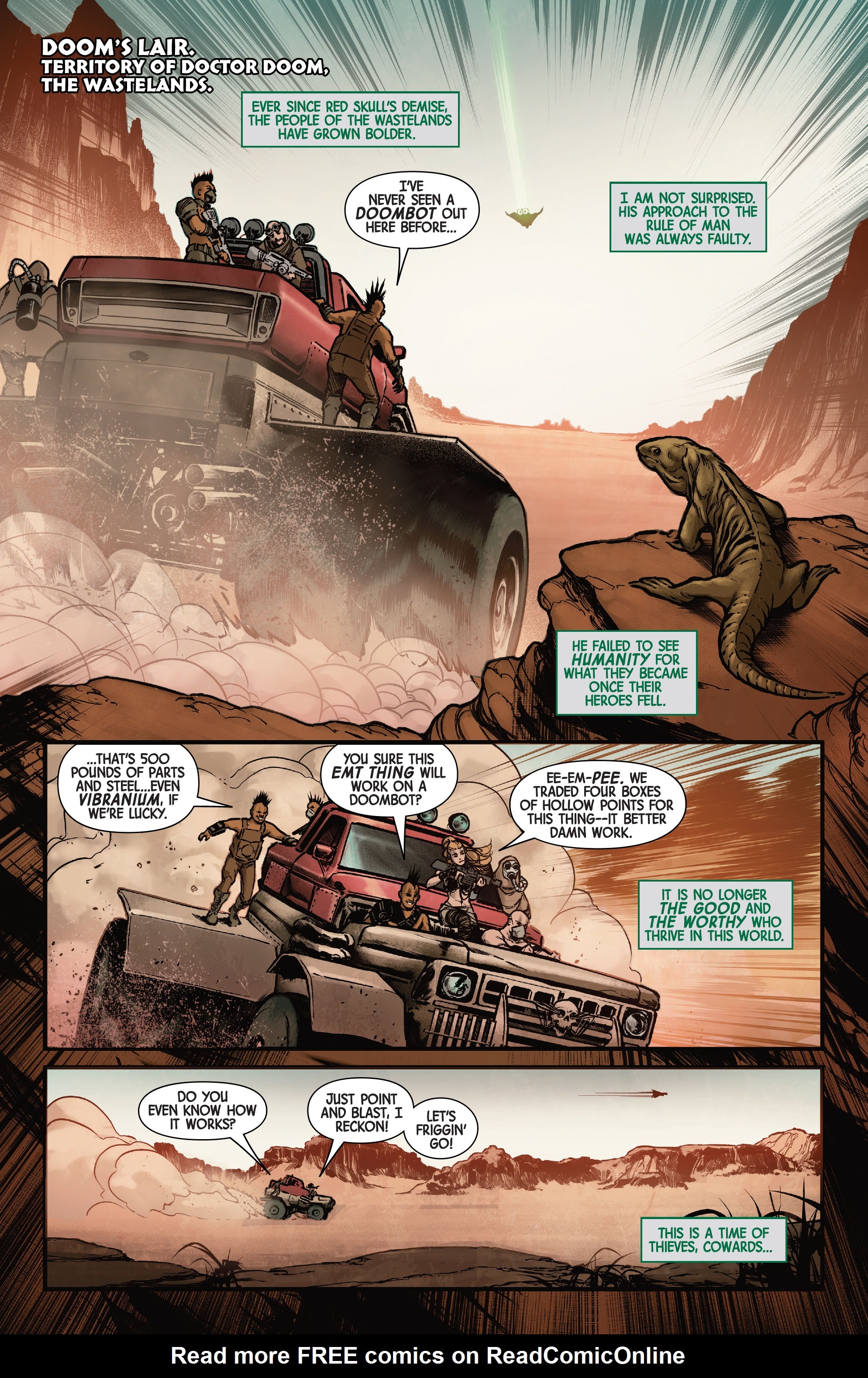 Read online Wastelanders comic -  Issue # Doom - 3