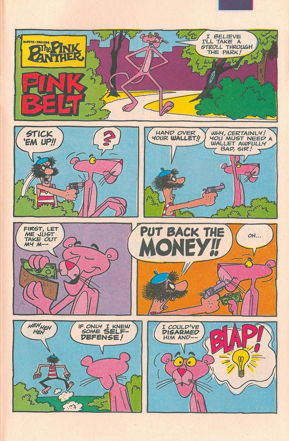 Read online Pink Panther comic -  Issue #1 - 28