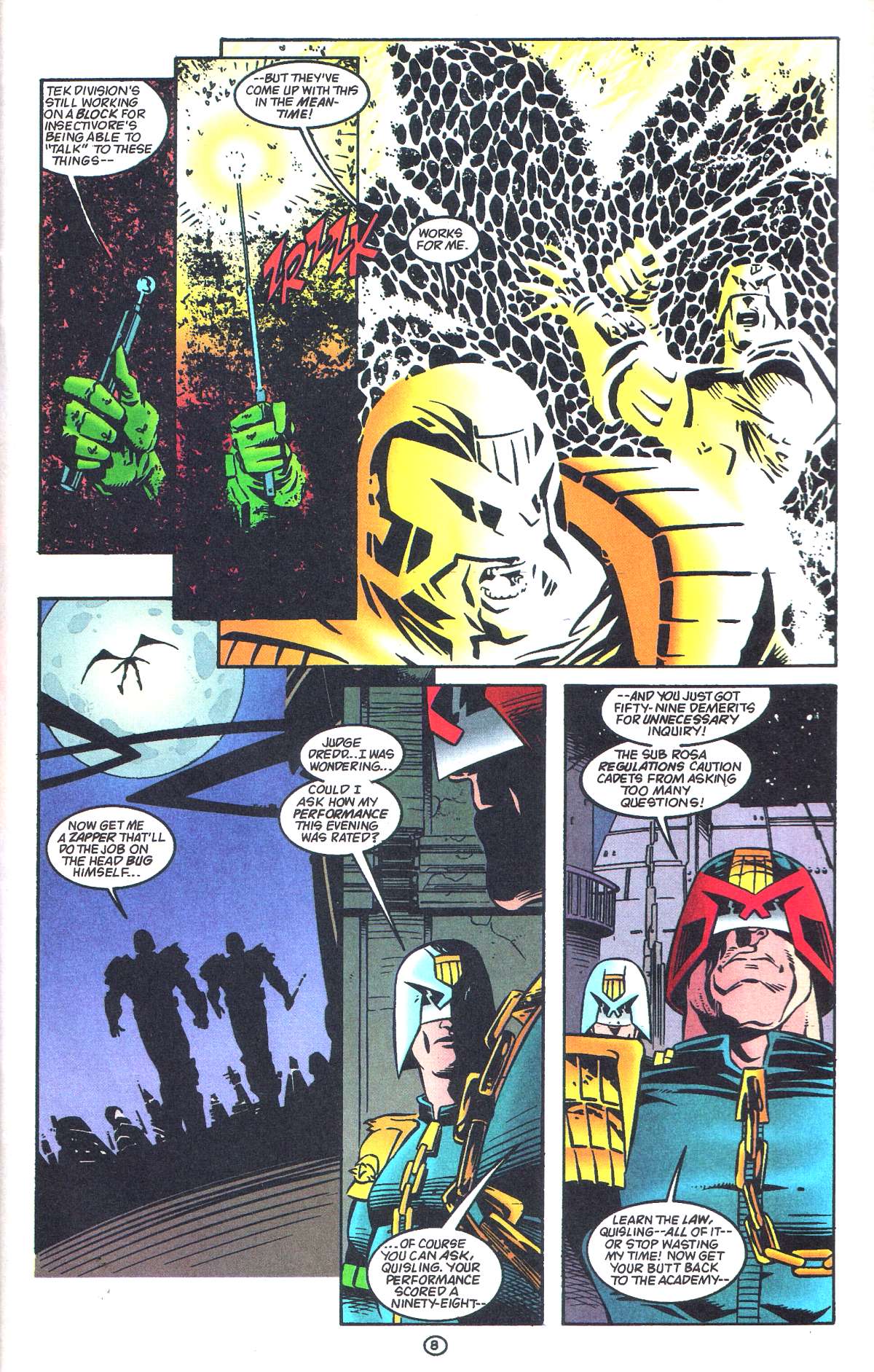 Read online Judge Dredd: Legends of the Law comic -  Issue #5 - 11