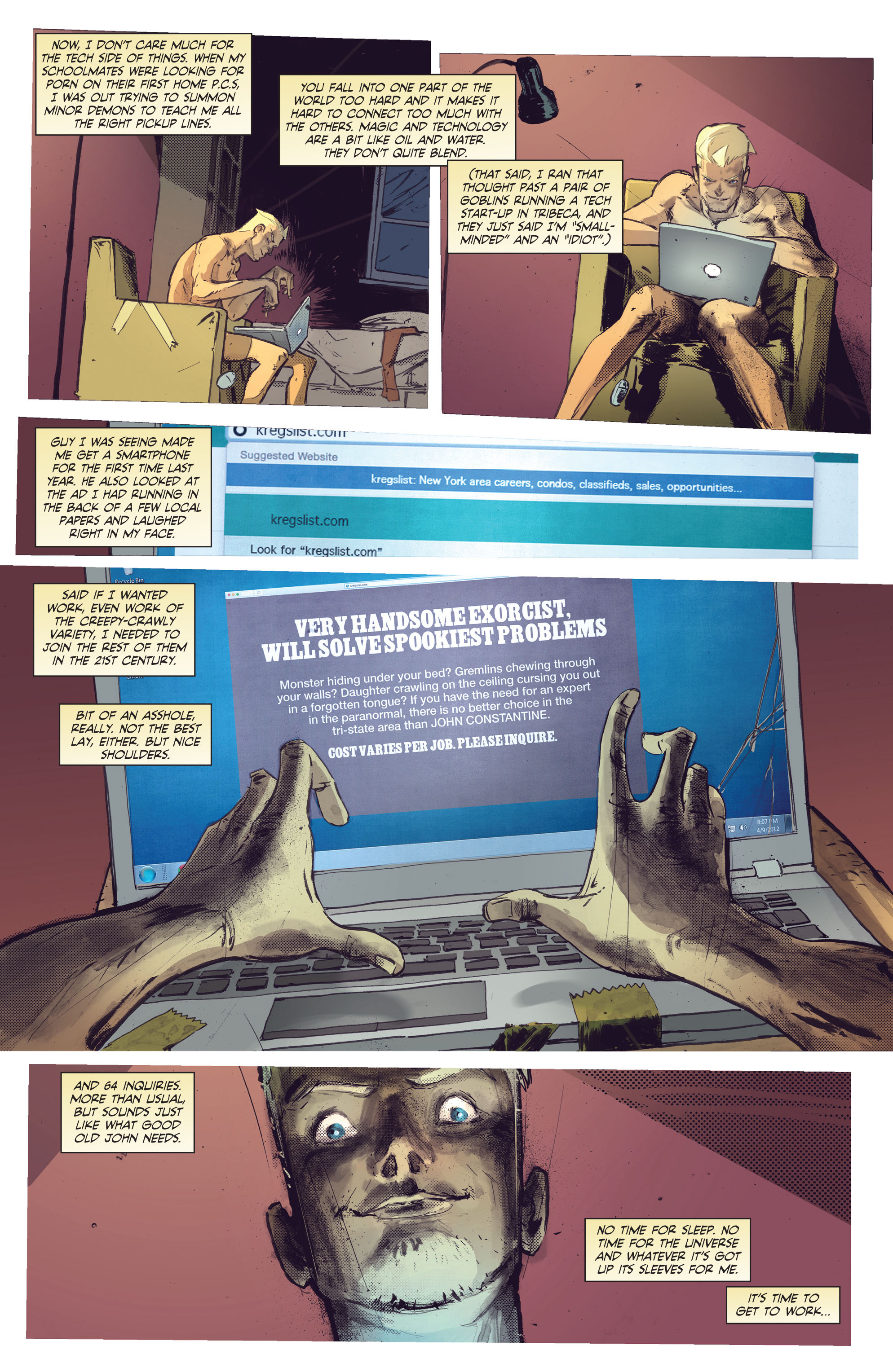 Read online Constantine: The Hellblazer comic -  Issue #6 - 8