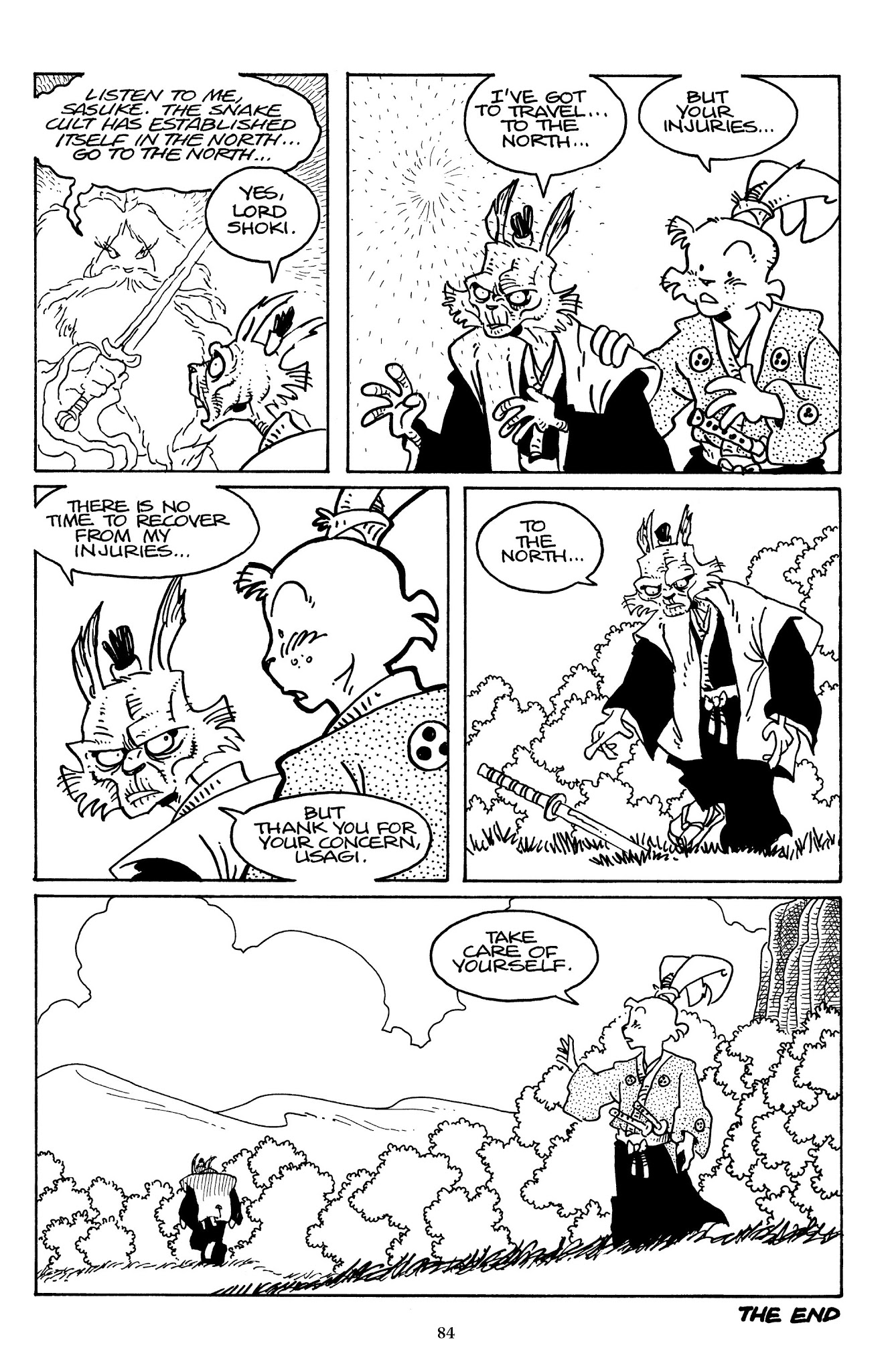 Read online The Usagi Yojimbo Saga comic -  Issue # TPB 7 - 82