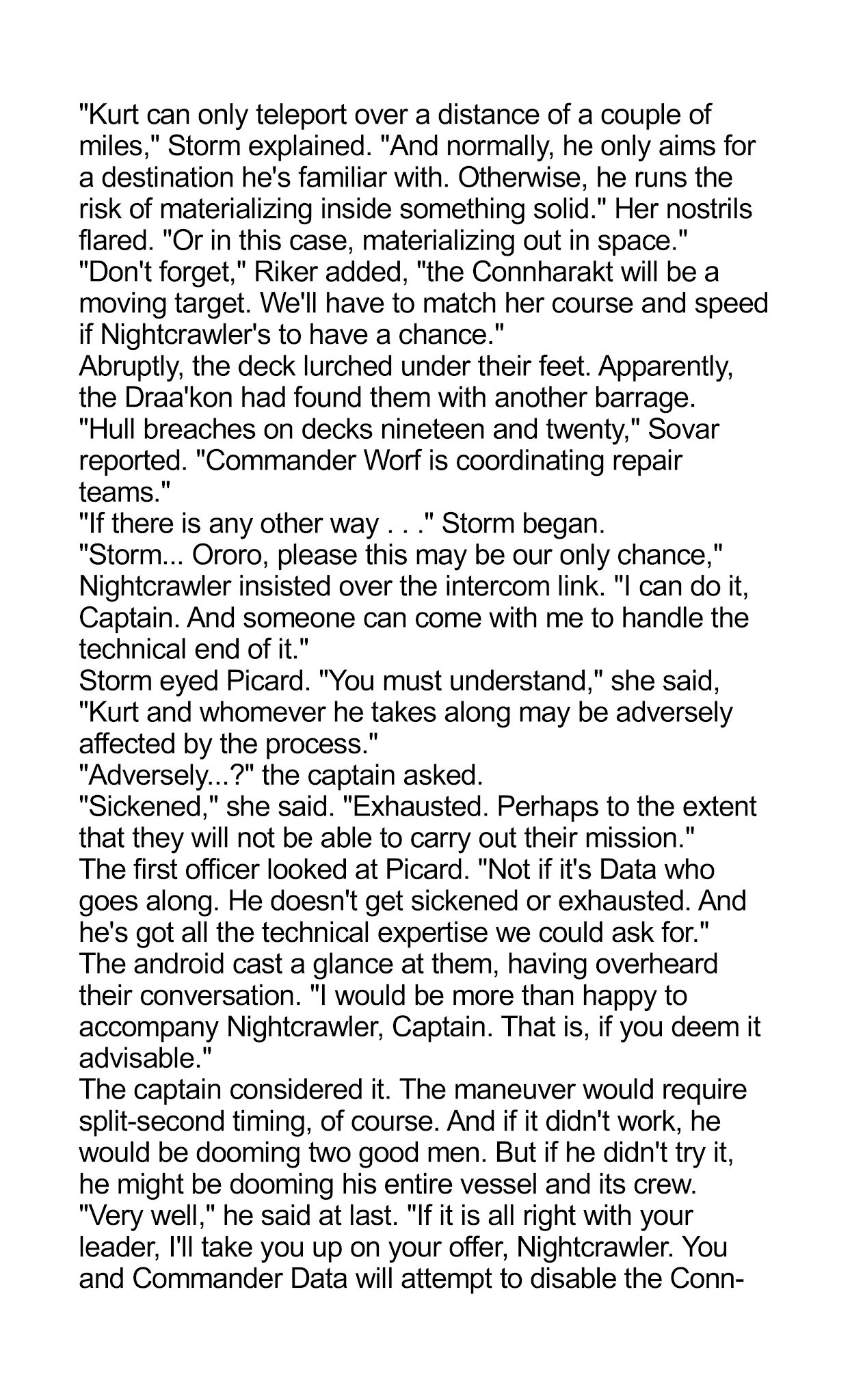 Read online Star Trek: The Next Generation/X-Men: Planet X comic -  Issue # TPB (Part 2) - 52