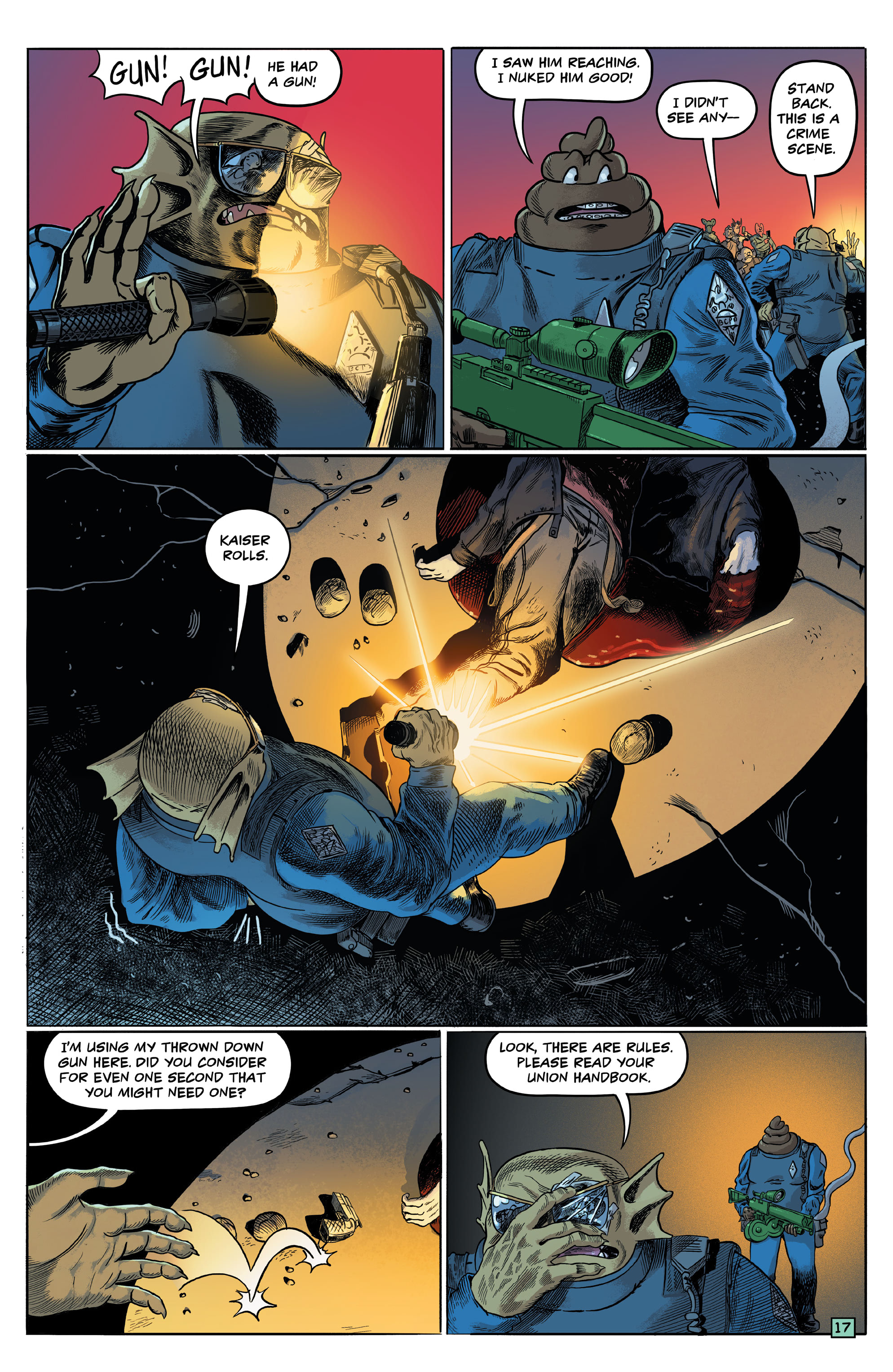 Read online Justice Warriors comic -  Issue #2 - 19
