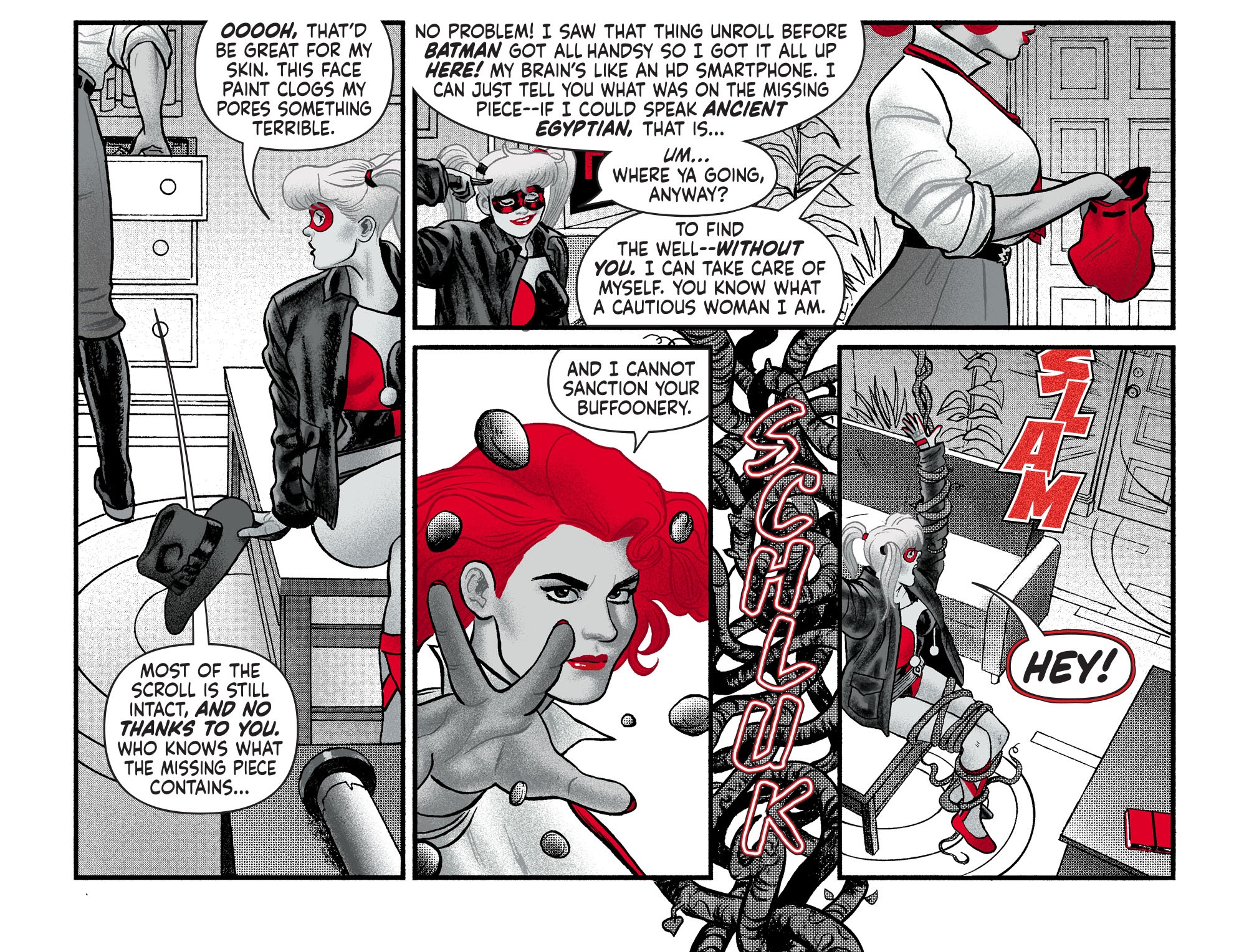 Read online Harley Quinn Black   White   Red comic -  Issue #9 - 11