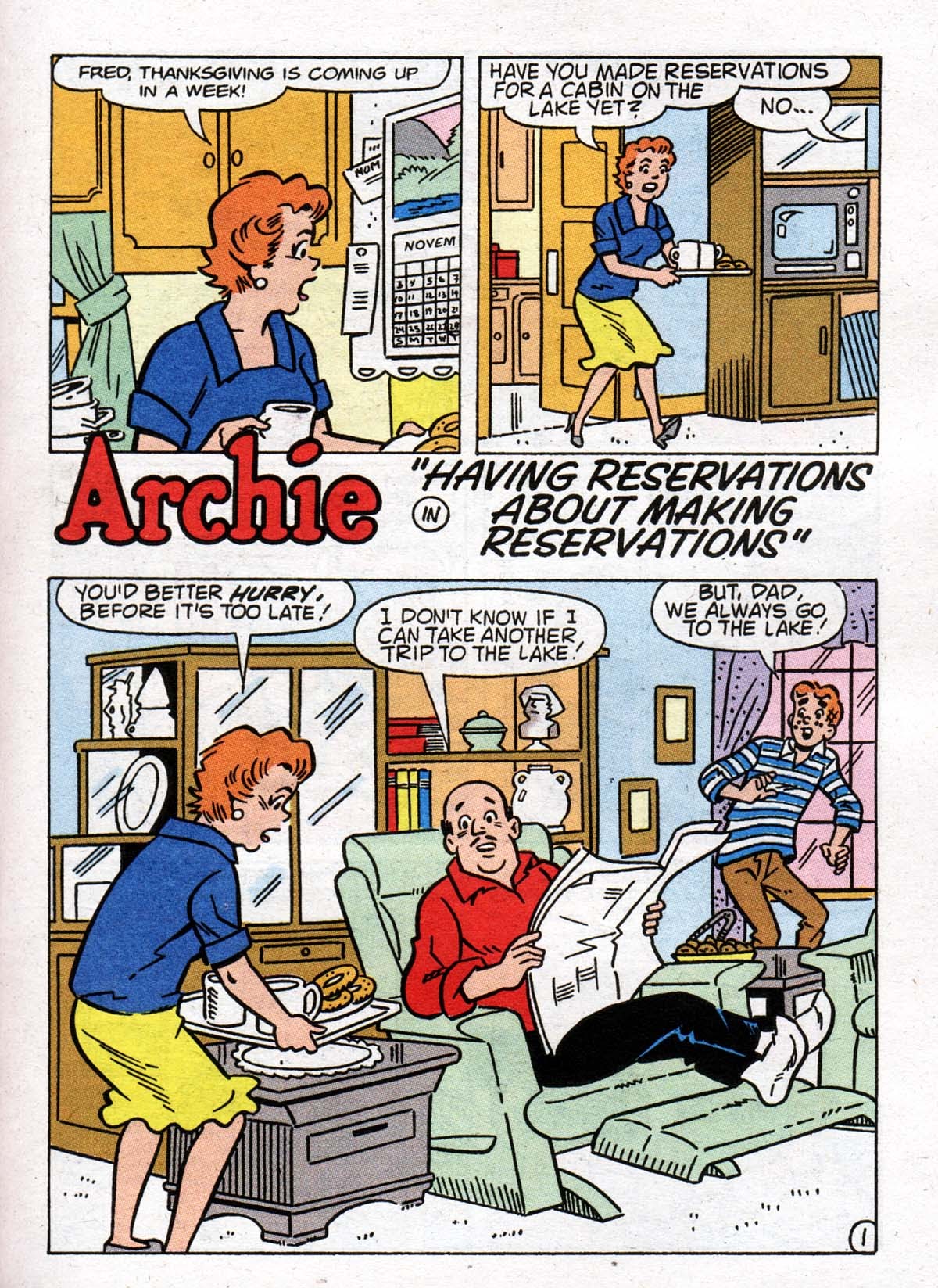 Read online Archie's Double Digest Magazine comic -  Issue #138 - 171