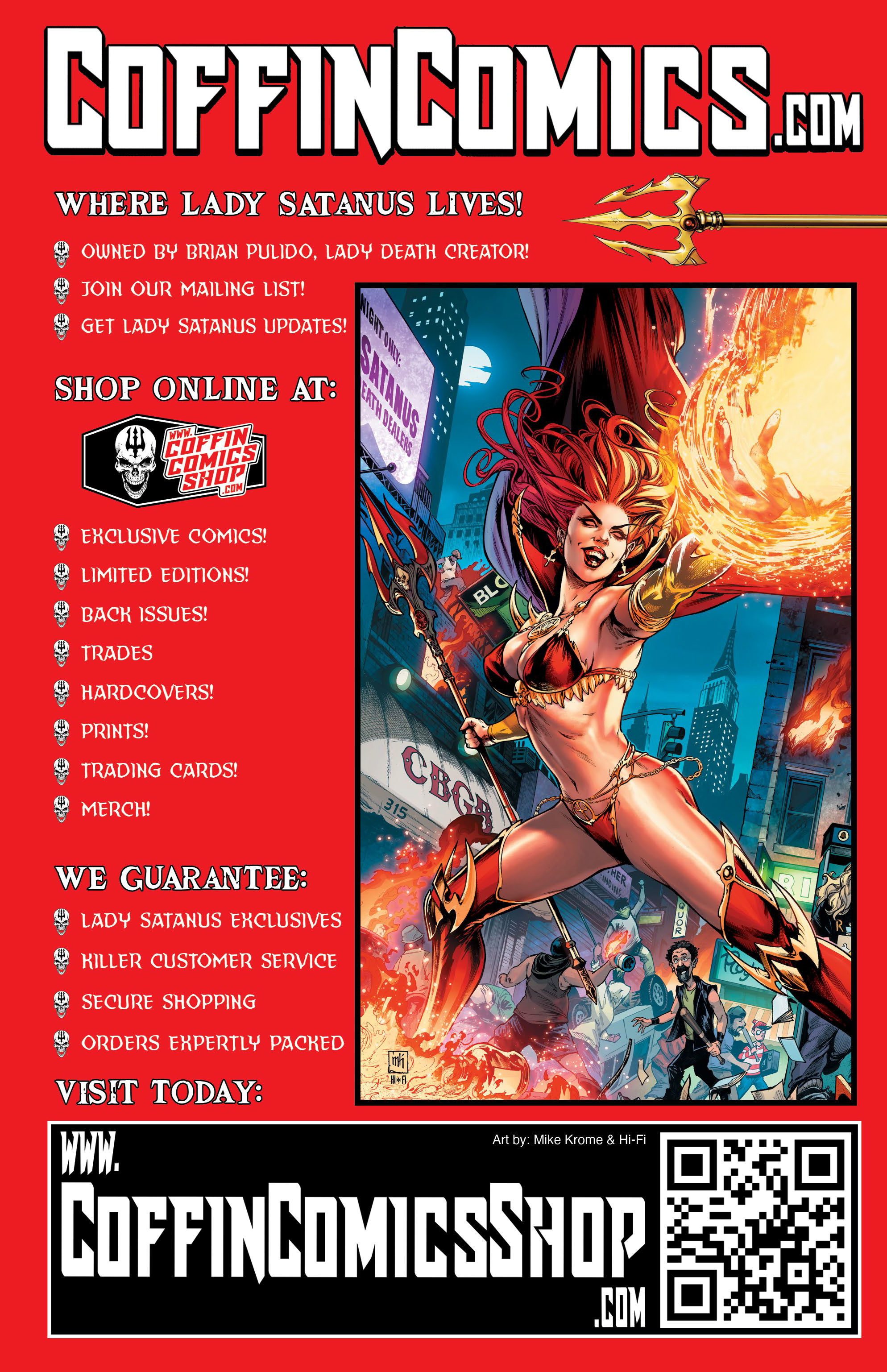 Read online Lady Satanus: Sinister Urge comic -  Issue # TPB - 48