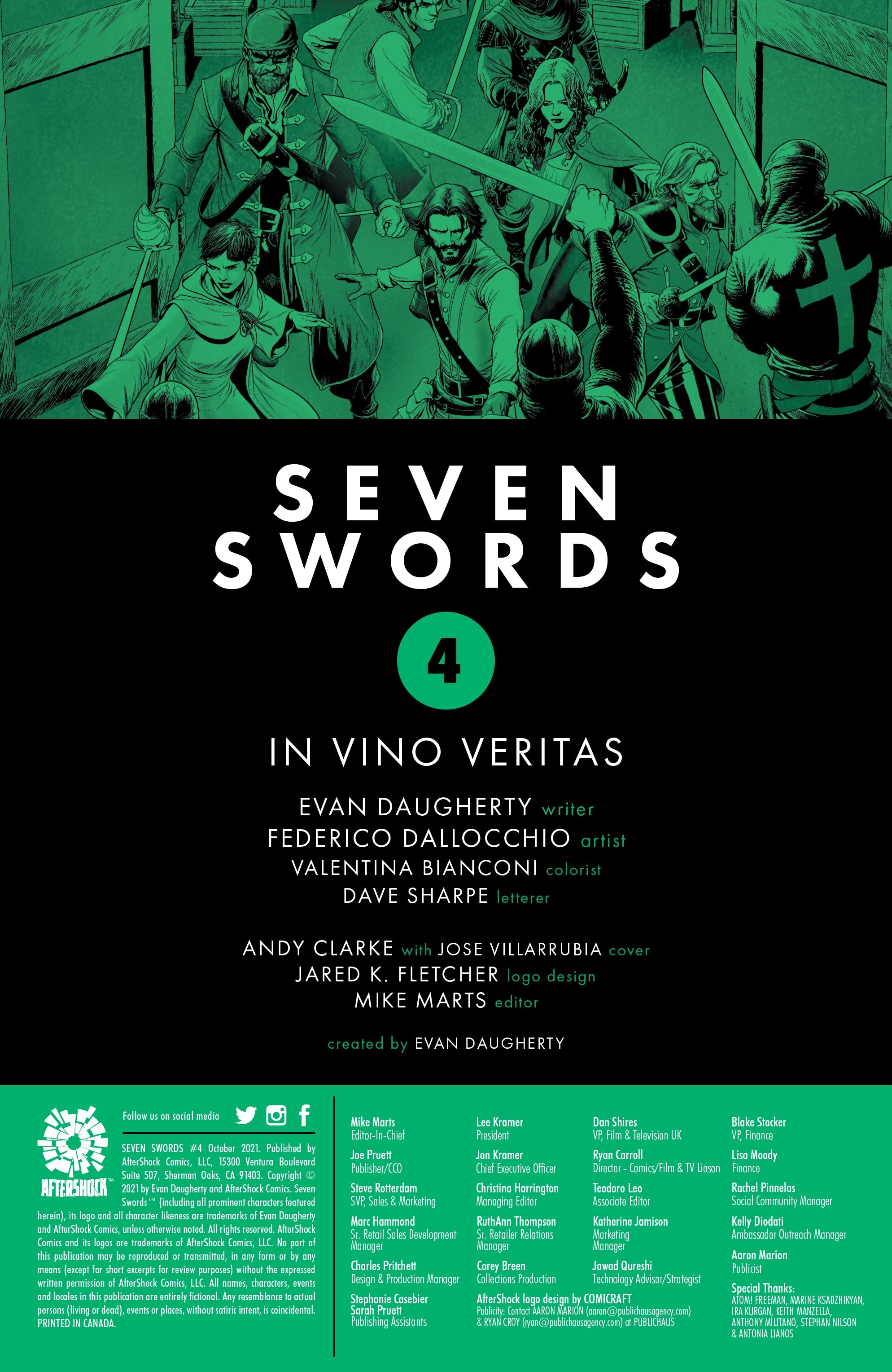Read online Seven Swords comic -  Issue #4 - 2