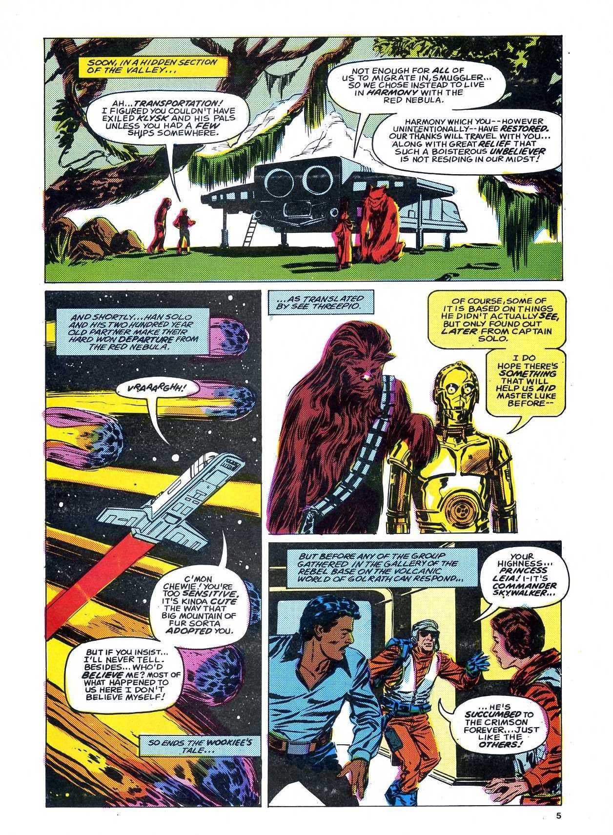 Read online Return of the Jedi comic -  Issue #142 - 5
