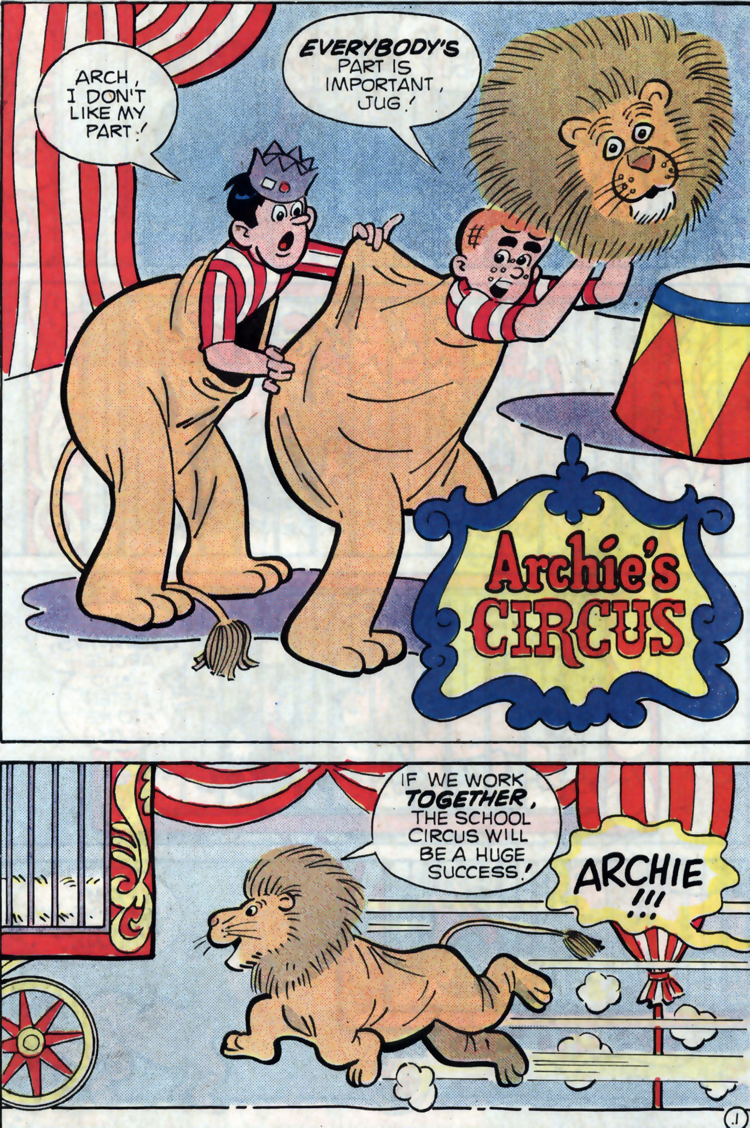 Read online Archie's Circus comic -  Issue # Full - 2