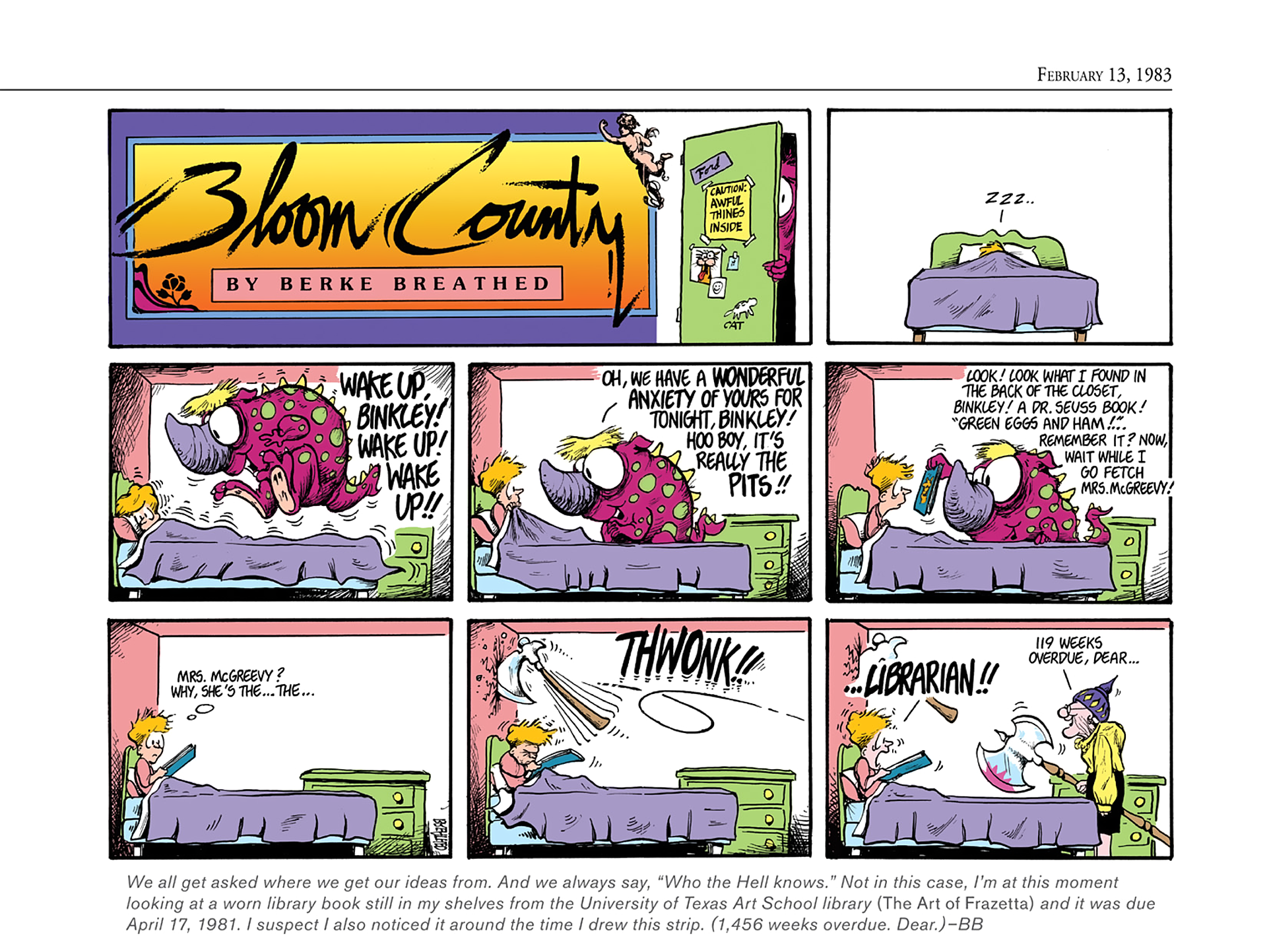 Read online The Bloom County Digital Library comic -  Issue # TPB 3 (Part 1) - 54