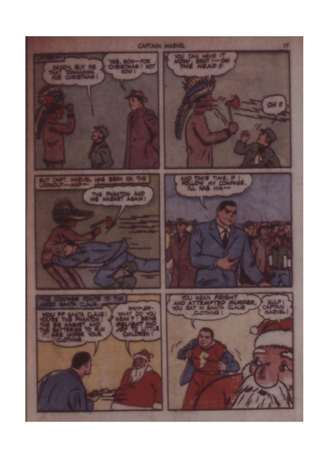 Read online Captain Marvel Adventures comic -  Issue #19 - 17