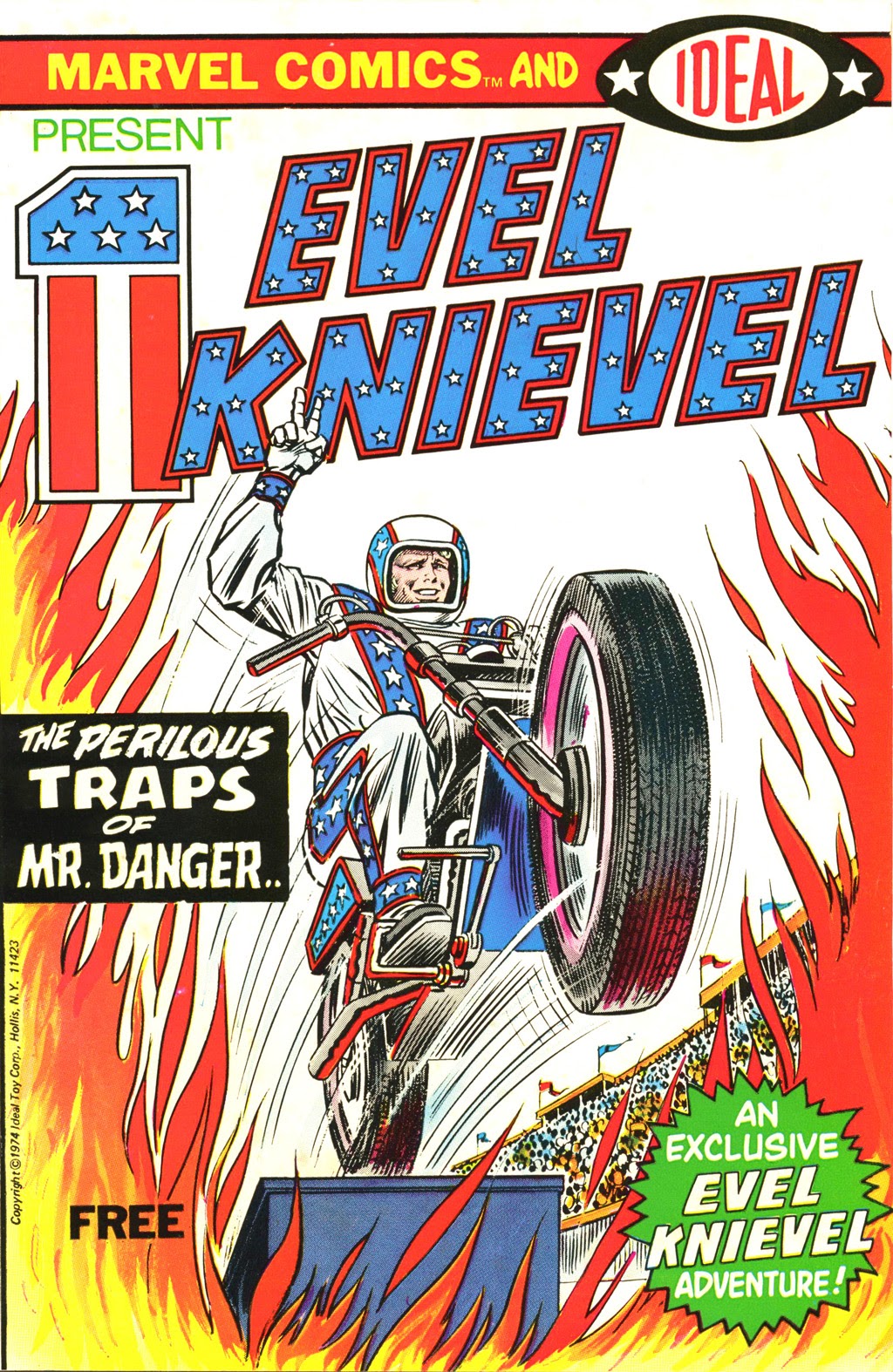 Read online Evel Knievel comic -  Issue # Full - 1