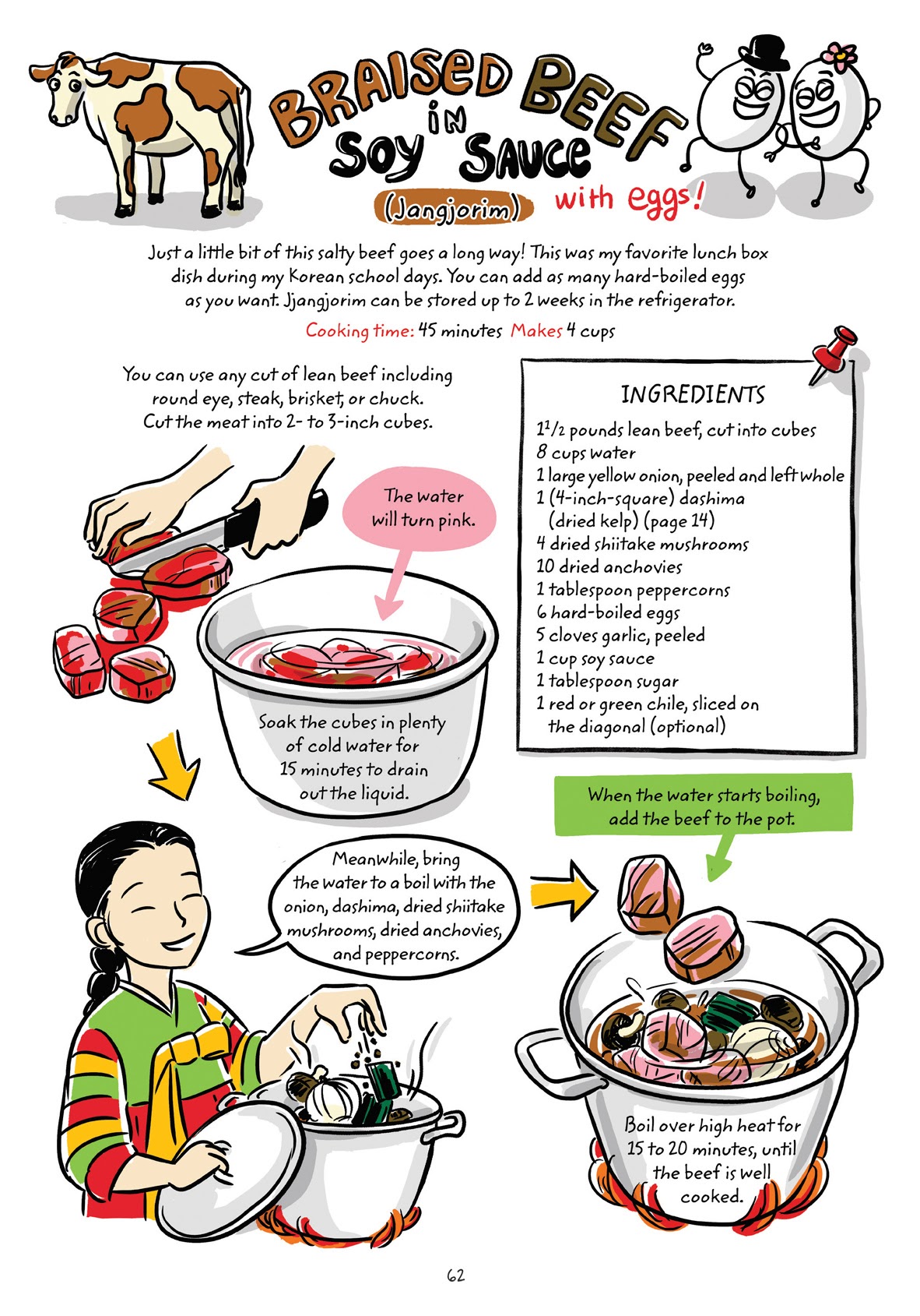 Read online Cook Korean! A Comic Book With Recipes comic -  Issue # TPB (Part 1) - 61
