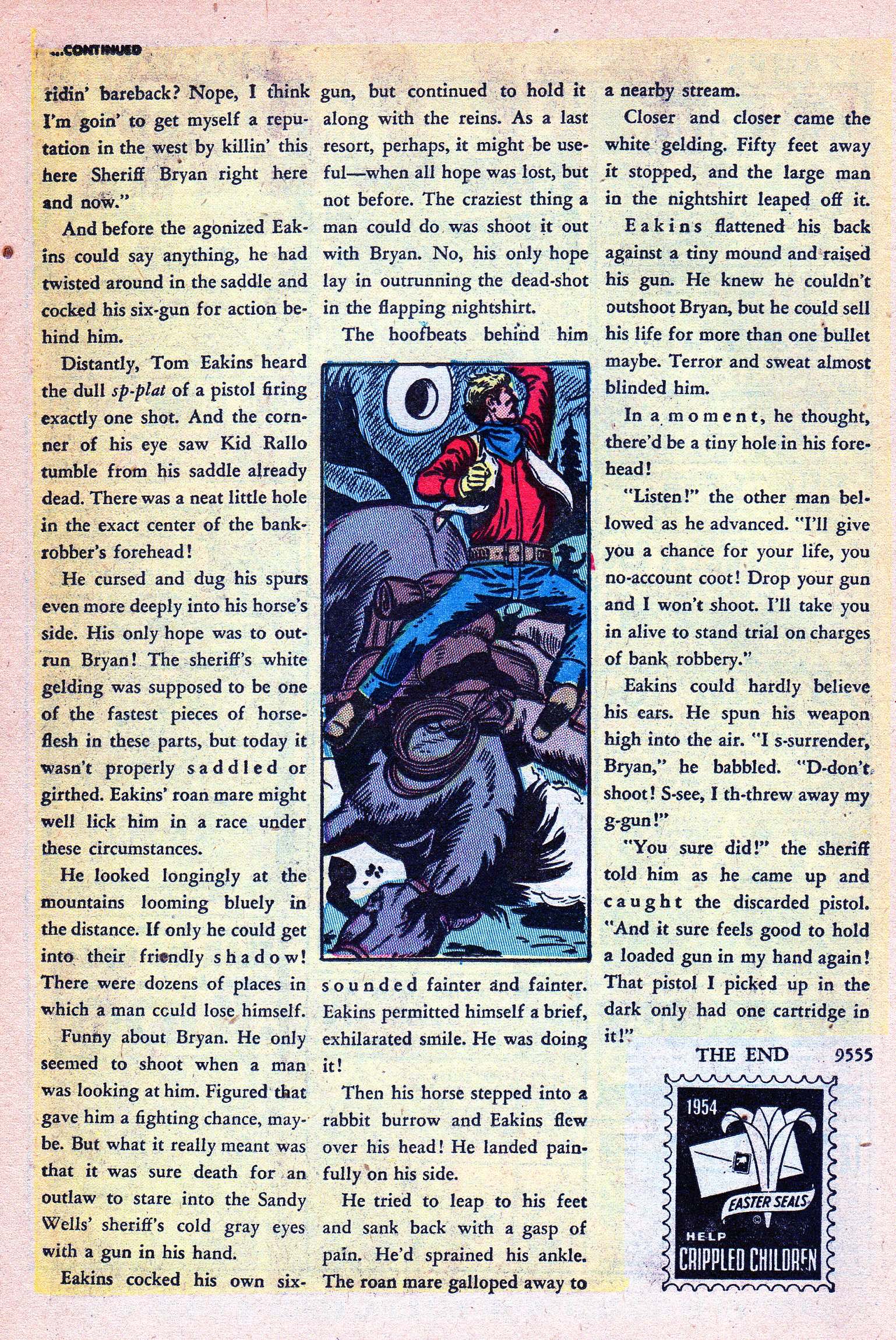 Read online Western Outlaws (1954) comic -  Issue #3 - 26
