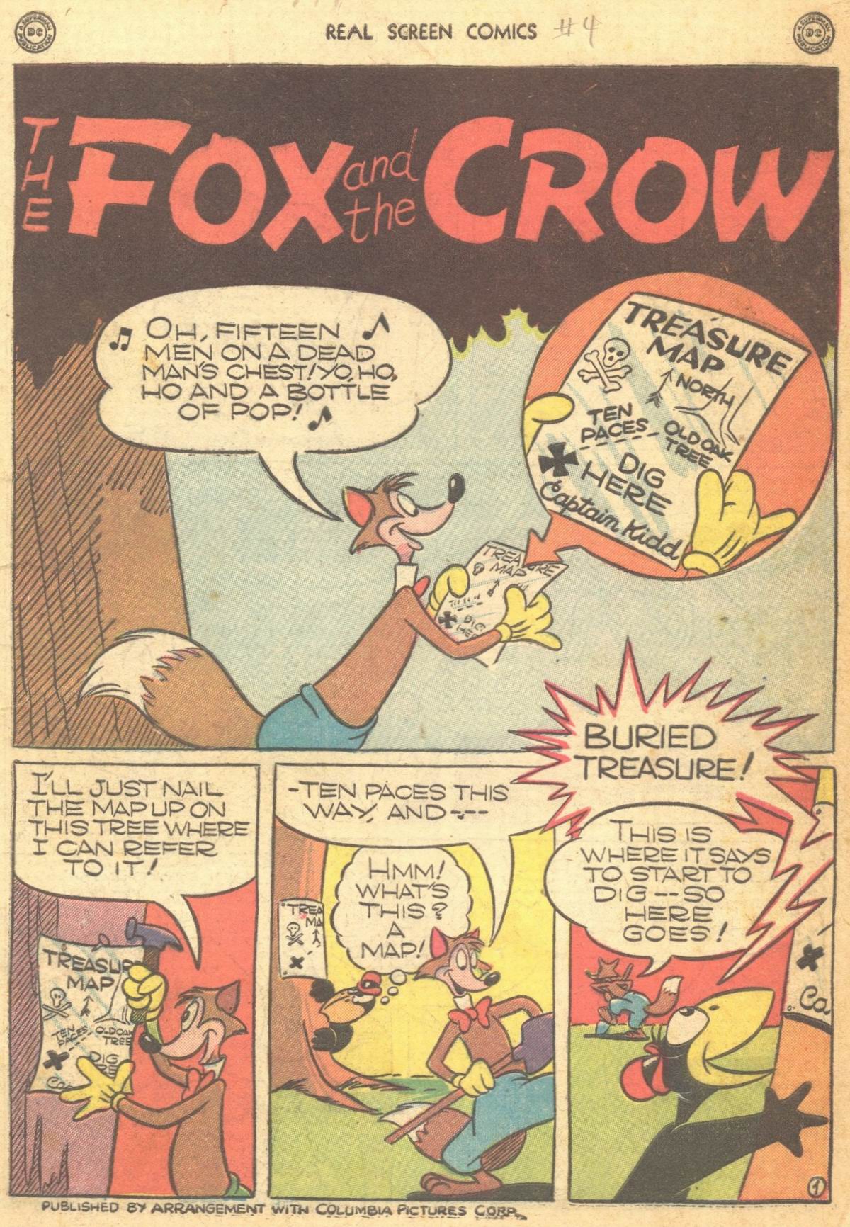 Read online Real Screen Comics comic -  Issue #4 - 3