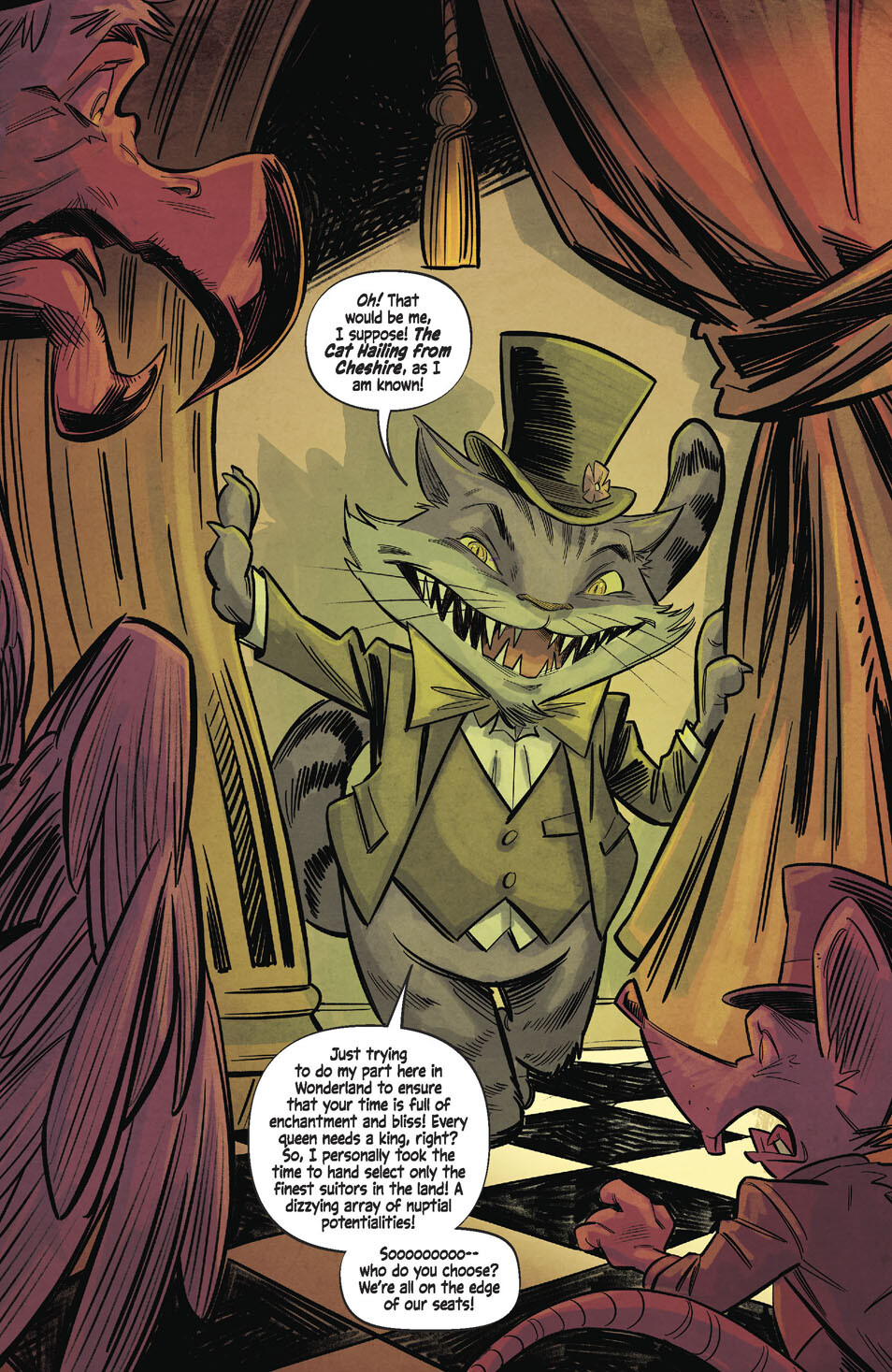 Read online Alice Never After comic -  Issue #3 - 5