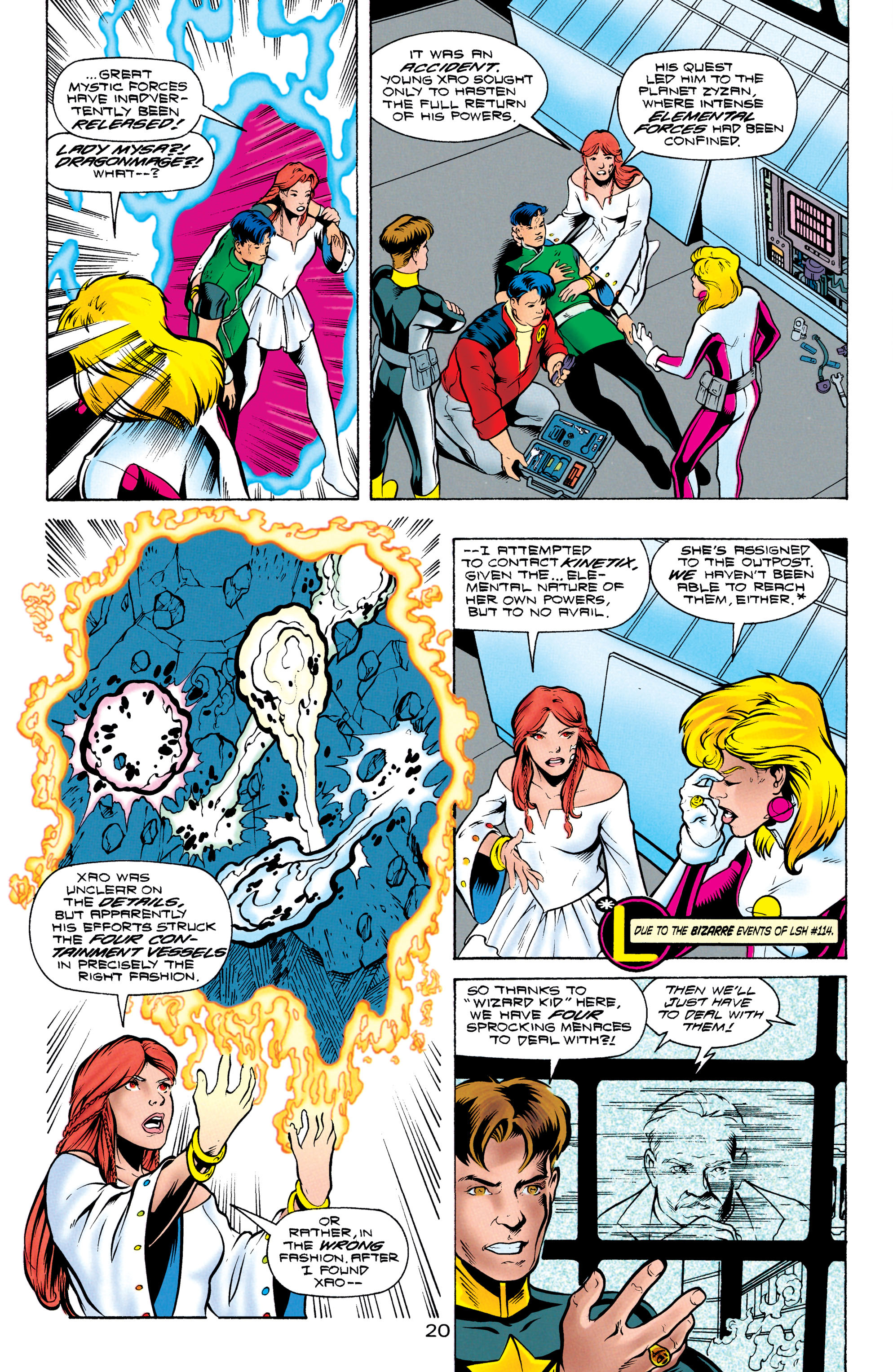 Read online Legionnaires comic -  Issue #71 - 21