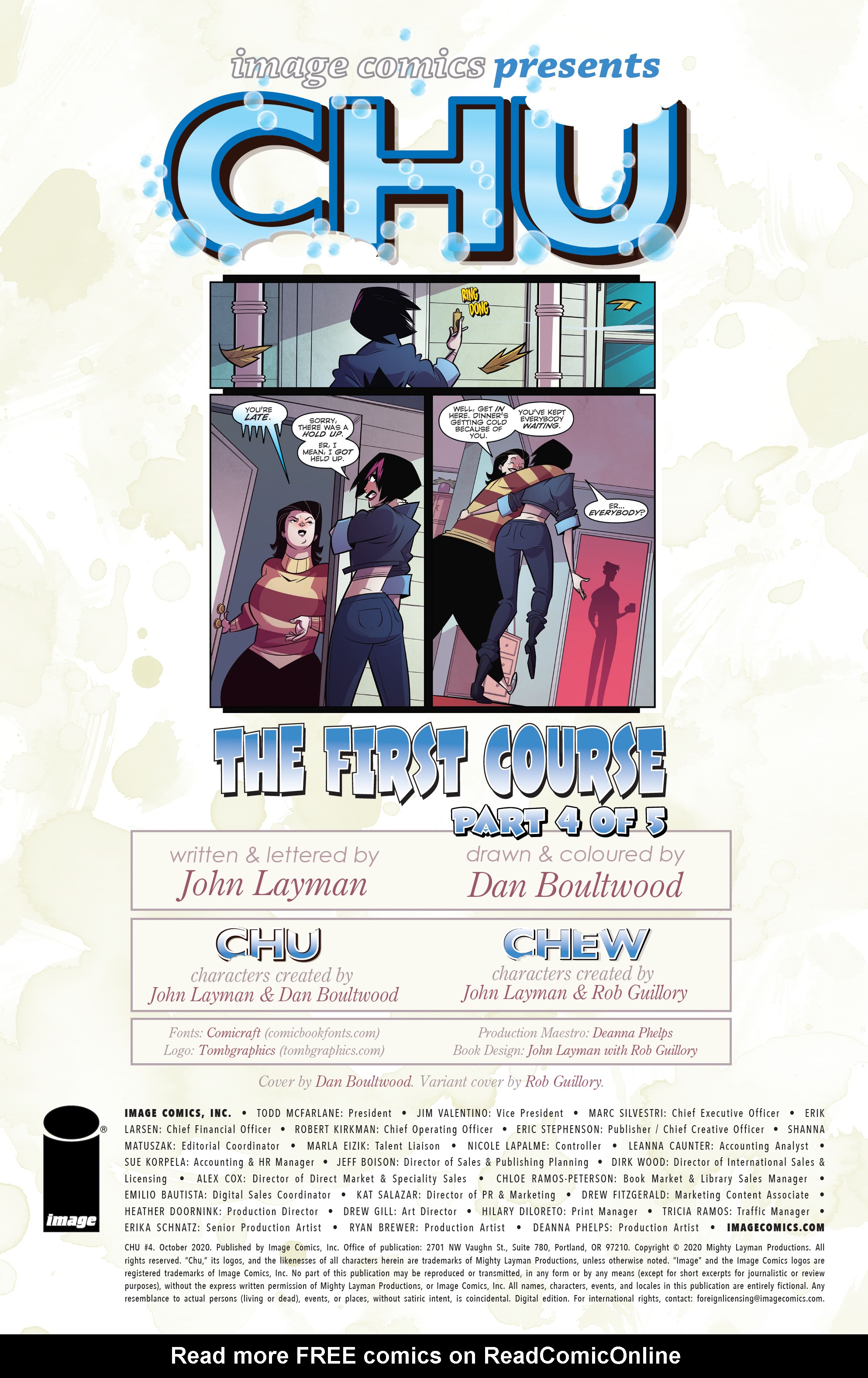 Read online Chu comic -  Issue #4 - 2