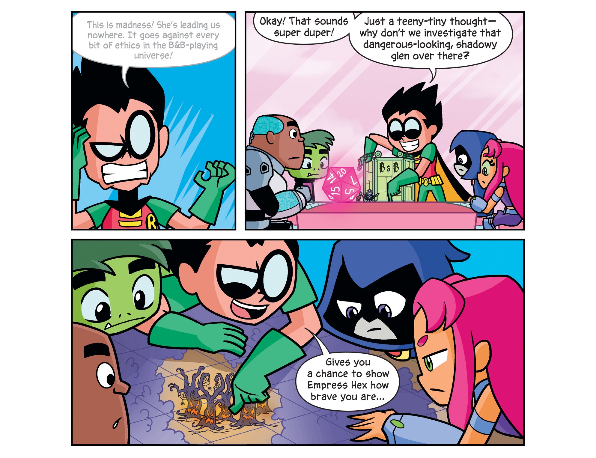 Read online Teen Titans Go! Roll With It! comic -  Issue #8 - 23