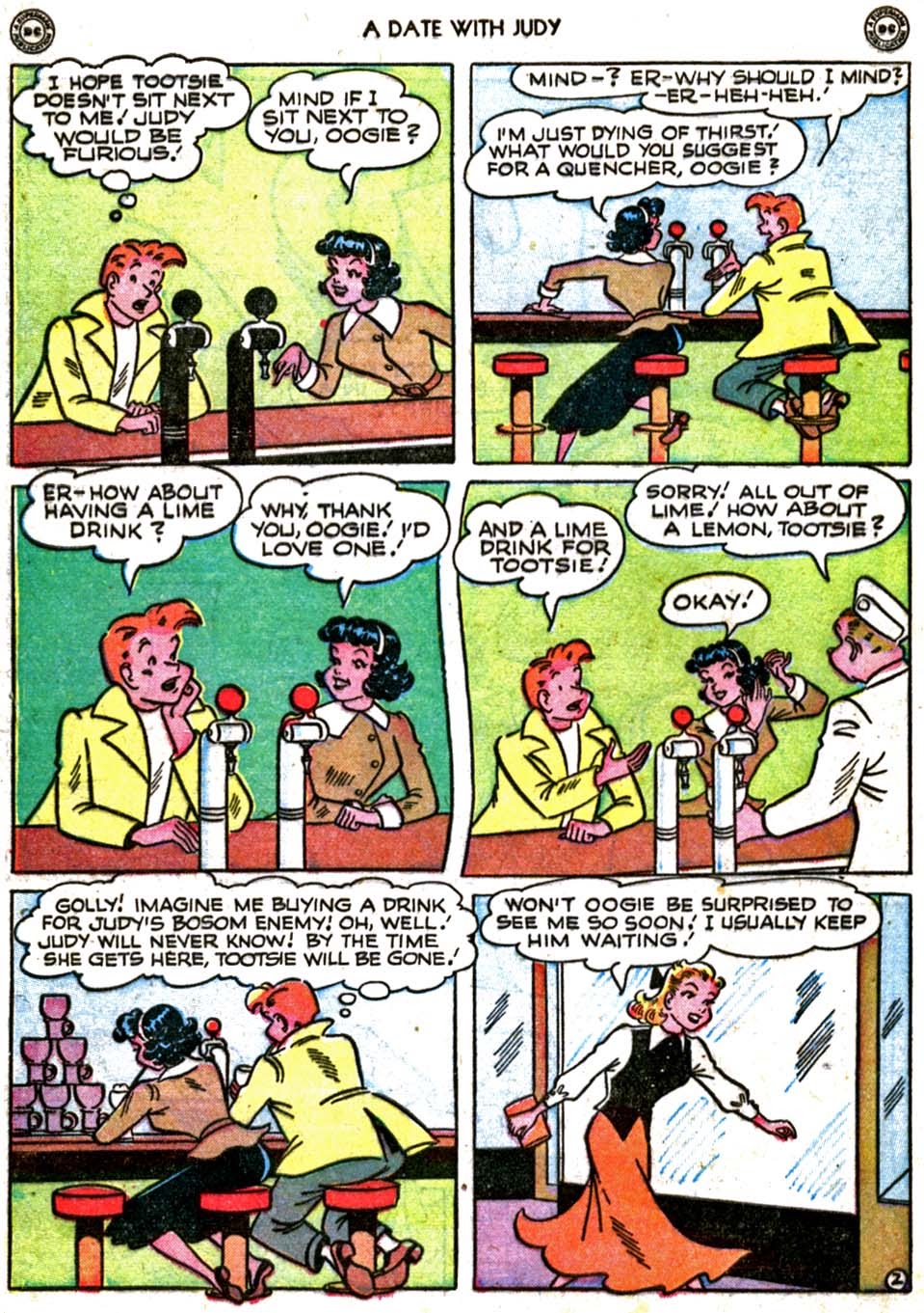 Read online A Date with Judy comic -  Issue #10 - 46