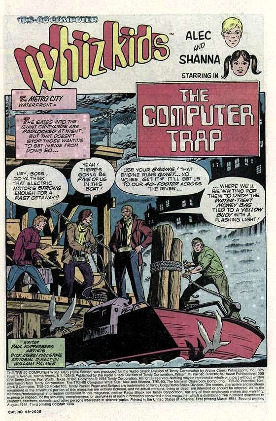 Read online The TRS-80 Computer Whiz Kids comic -  Issue # Full - 3