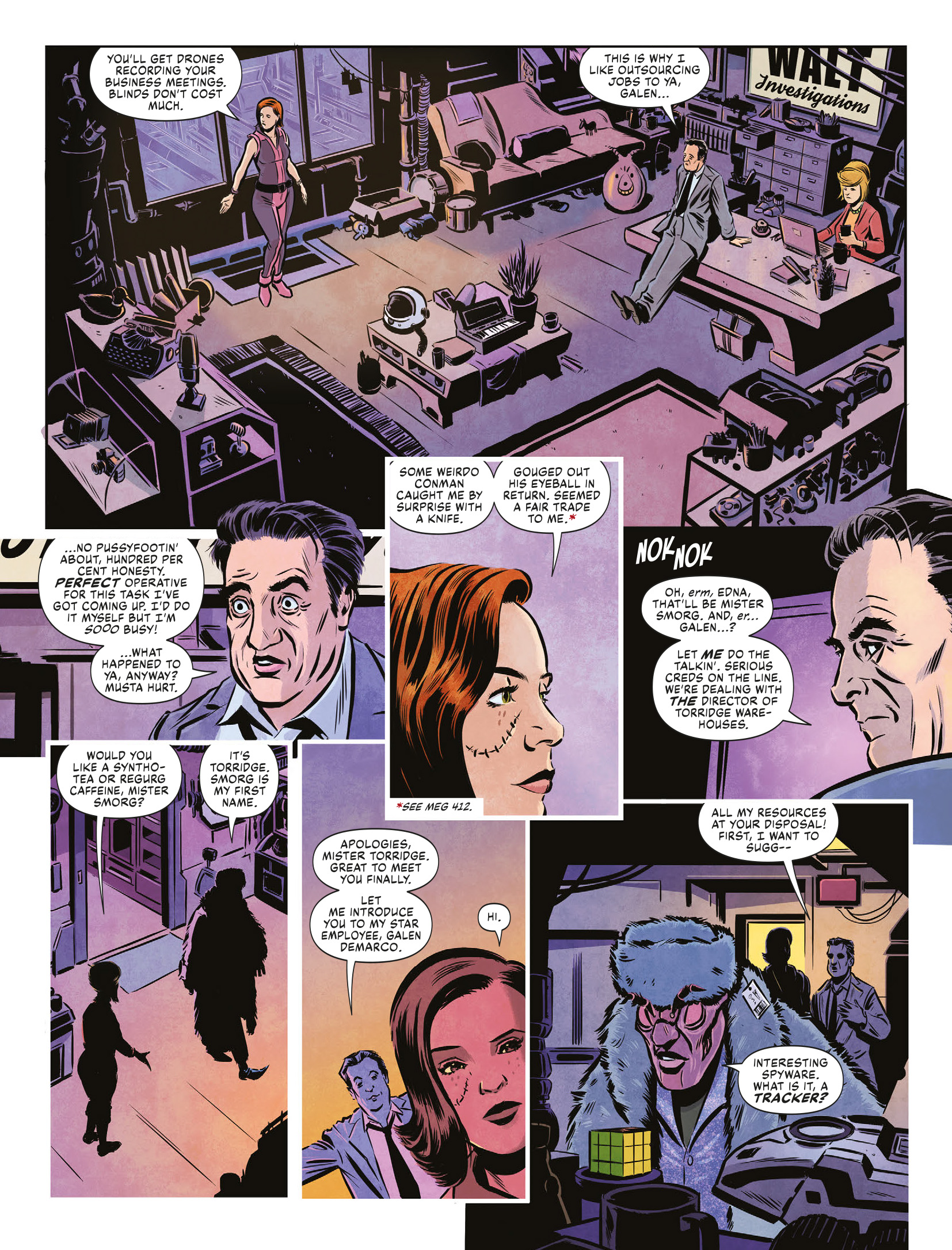 Read online Judge Dredd Megazine (Vol. 5) comic -  Issue #462 - 113