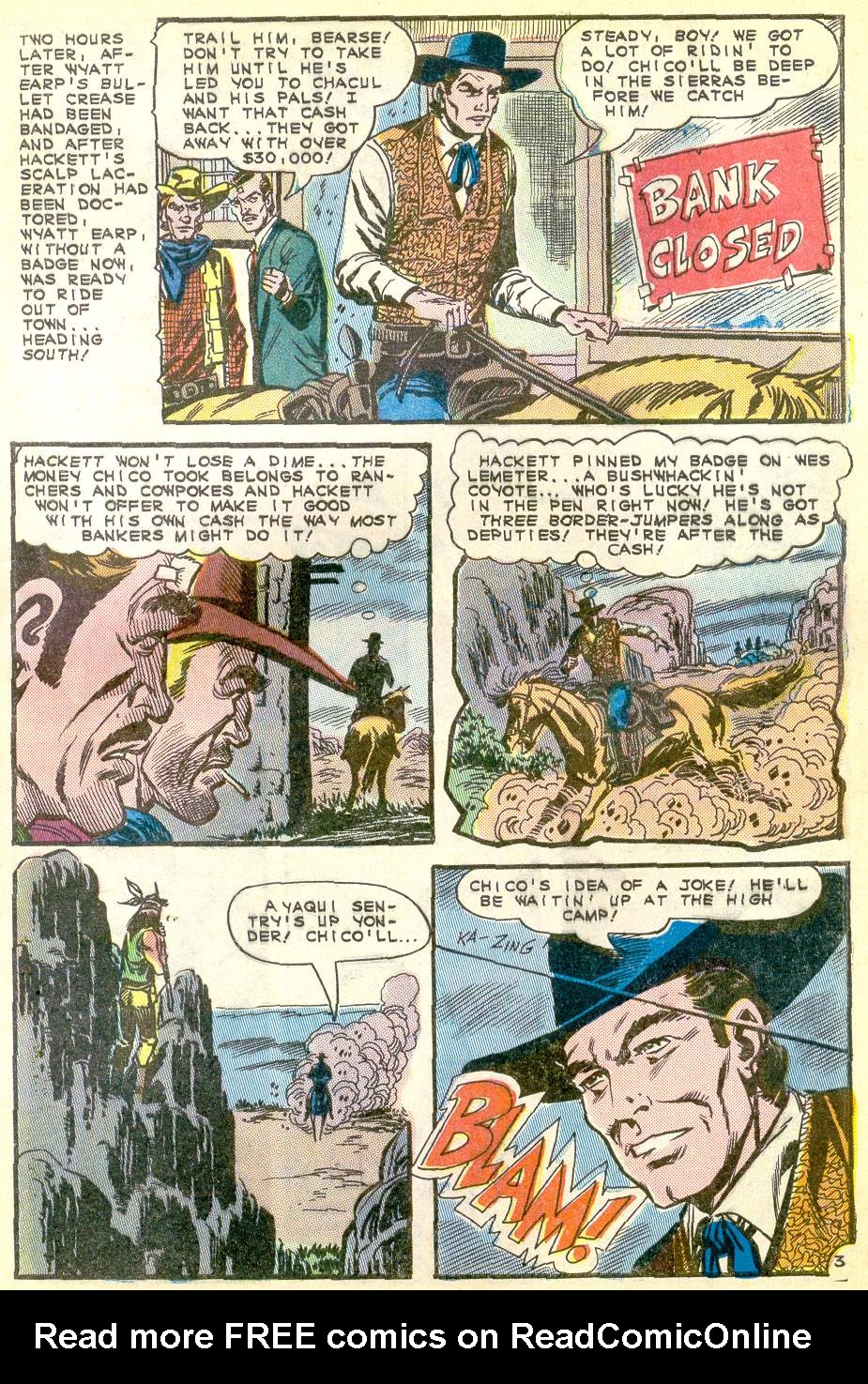 Read online Wyatt Earp Frontier Marshal comic -  Issue #60 - 5