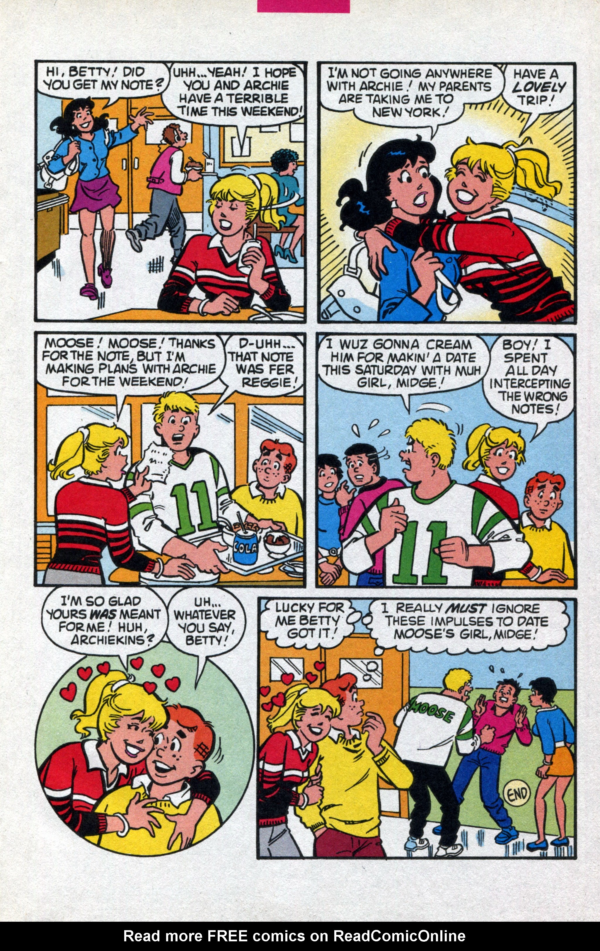 Read online Betty comic -  Issue #69 - 32