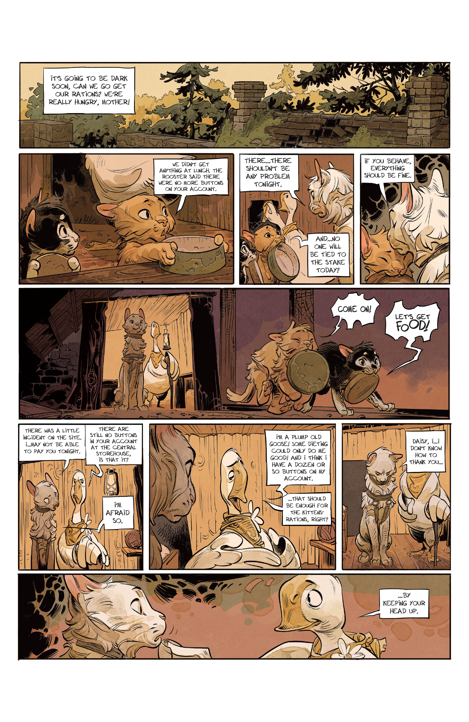 Read online Animal Castle comic -  Issue #1 - 15
