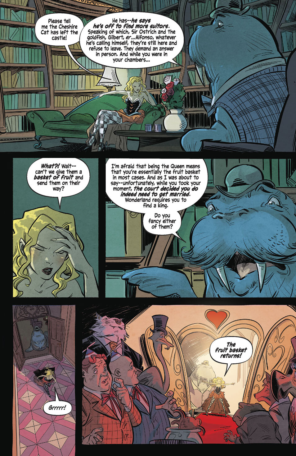 Read online Alice Never After comic -  Issue #3 - 16