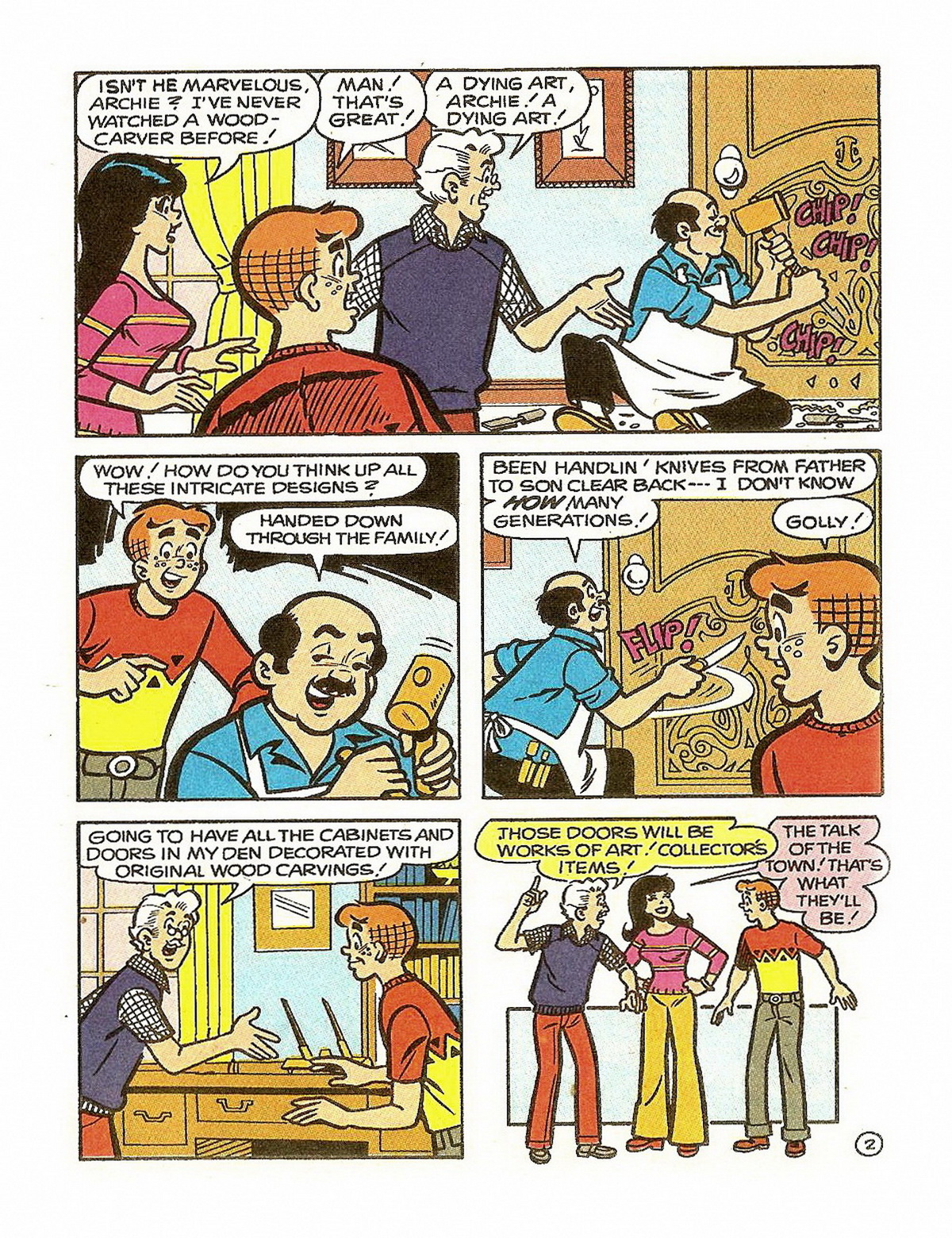 Read online Archie's Double Digest Magazine comic -  Issue #102 - 165