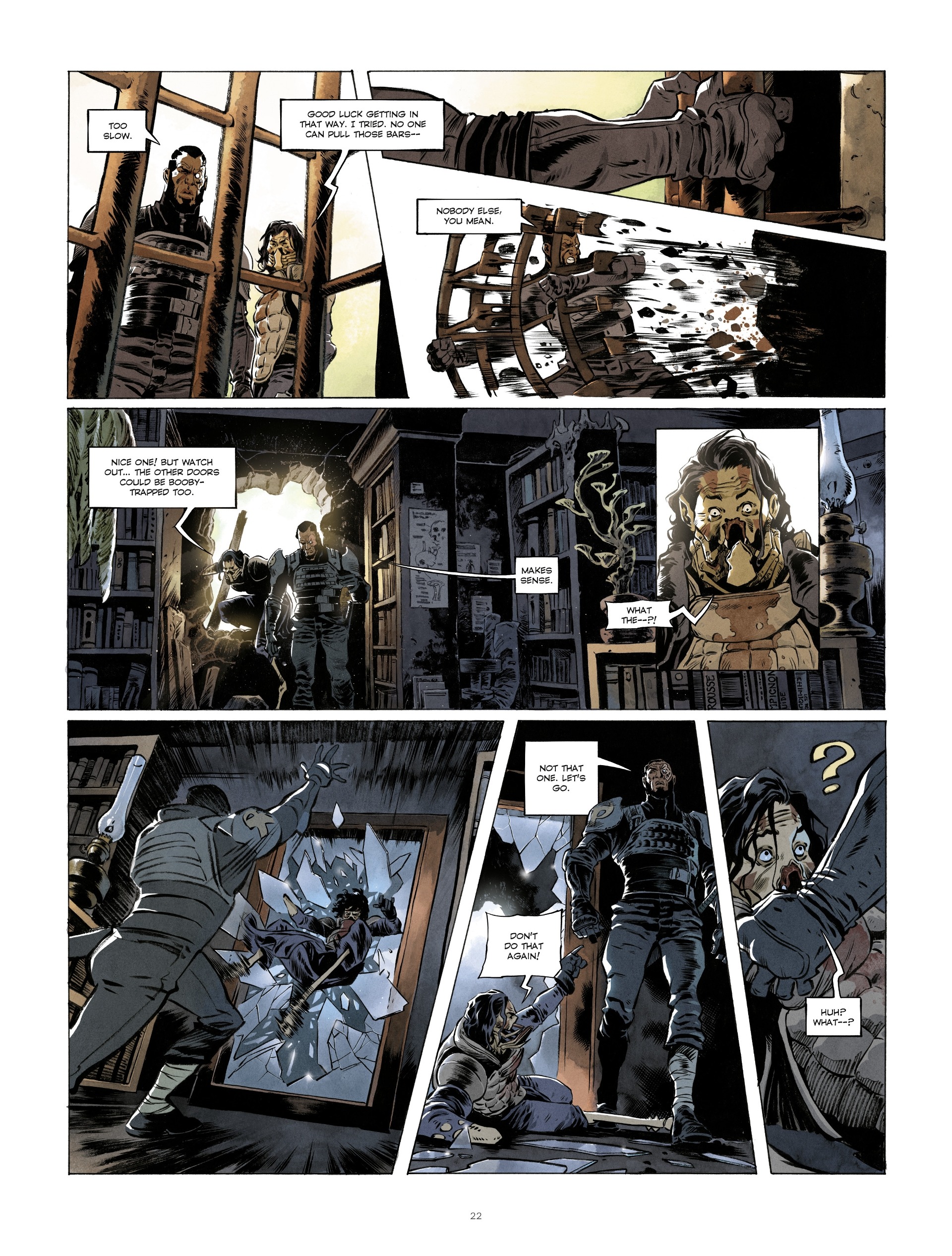 Read online The Transporter comic -  Issue #4 - 21