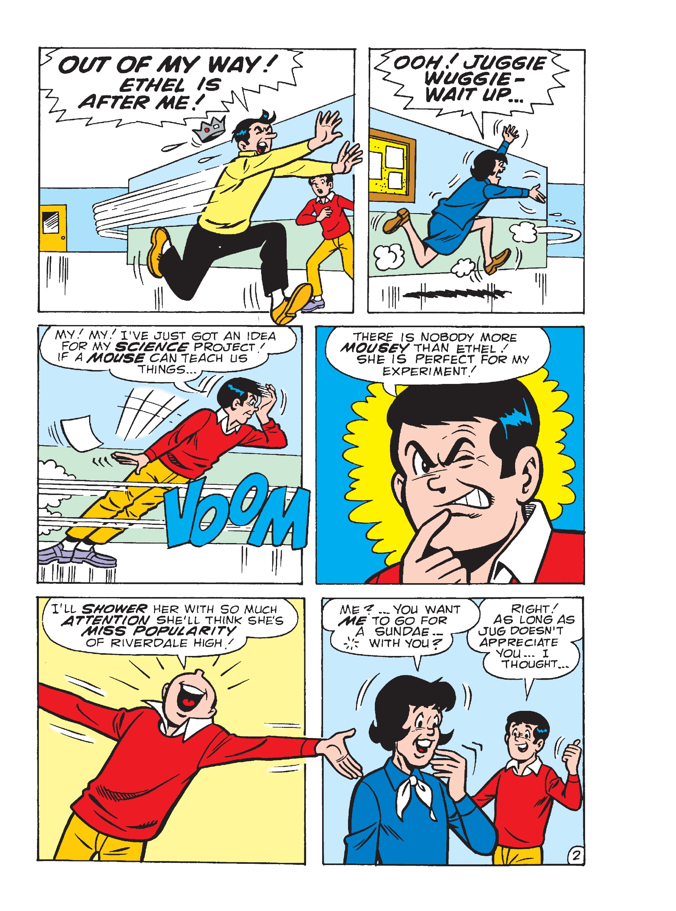 Read online Betty & Veronica Friends Double Digest comic -  Issue #260 - 136