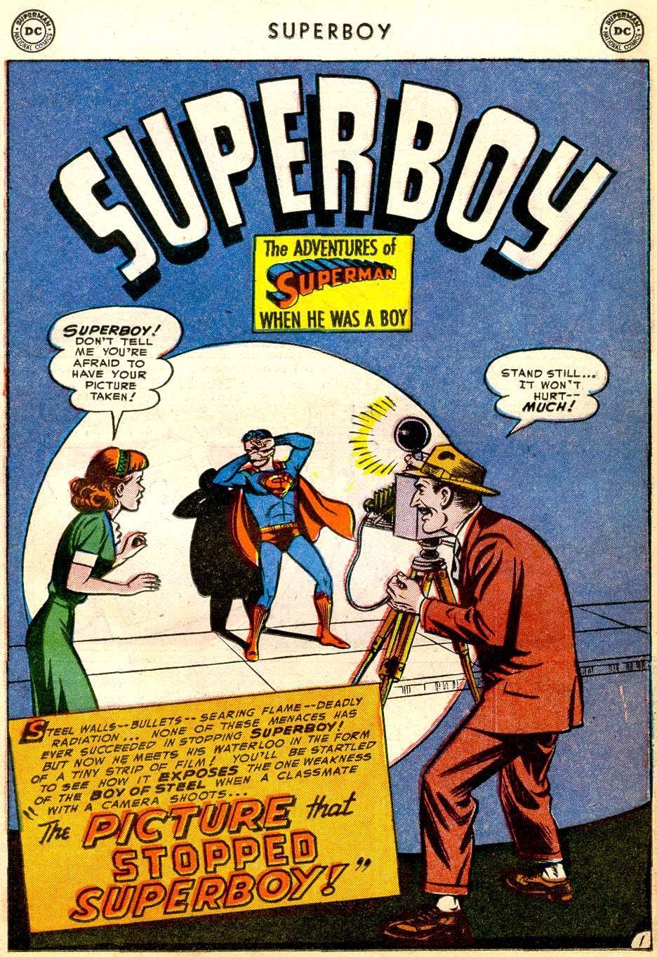 Read online Superboy (1949) comic -  Issue #30 - 16