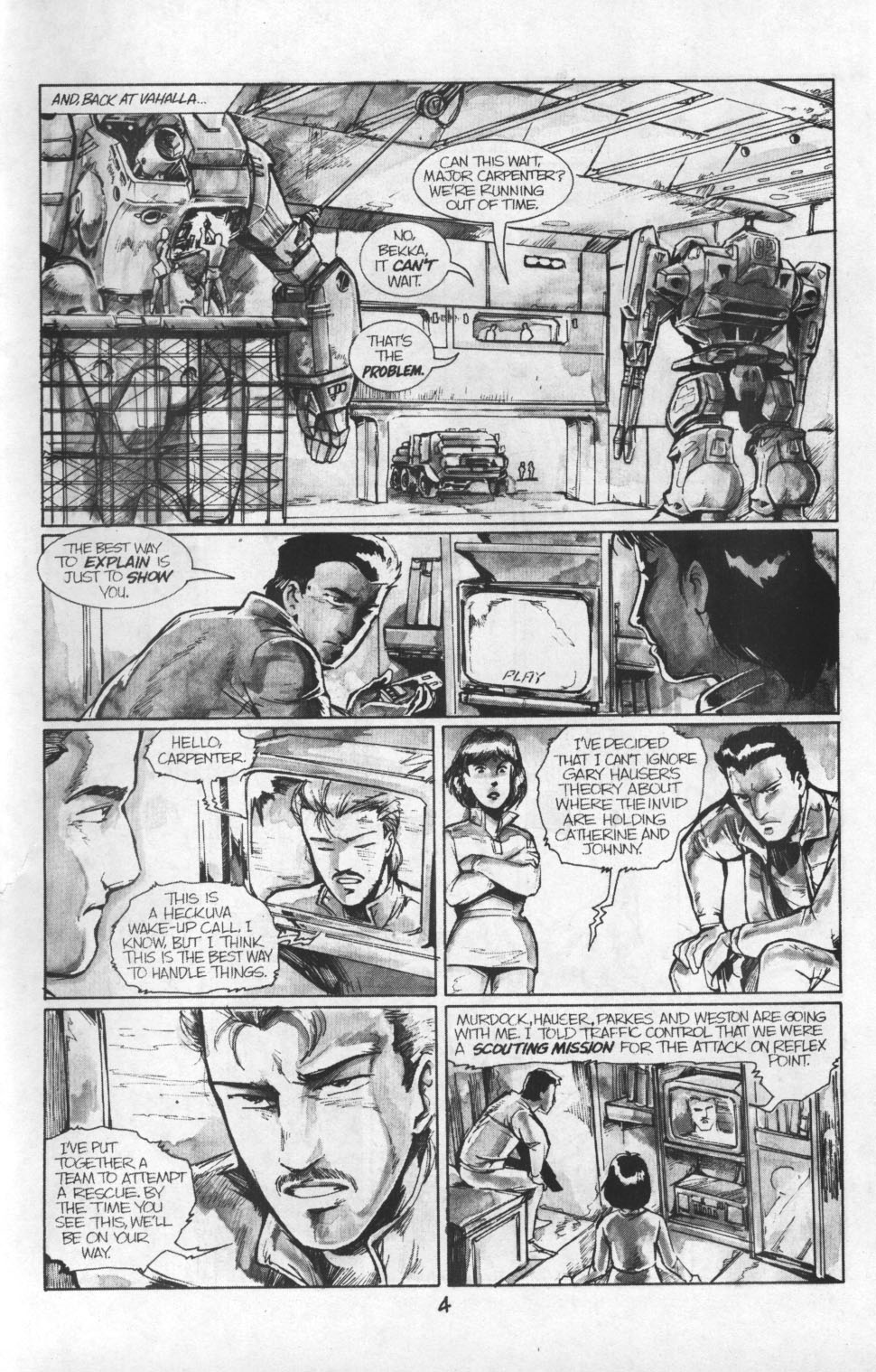 Read online Robotech: Invid War comic -  Issue #4 - 6