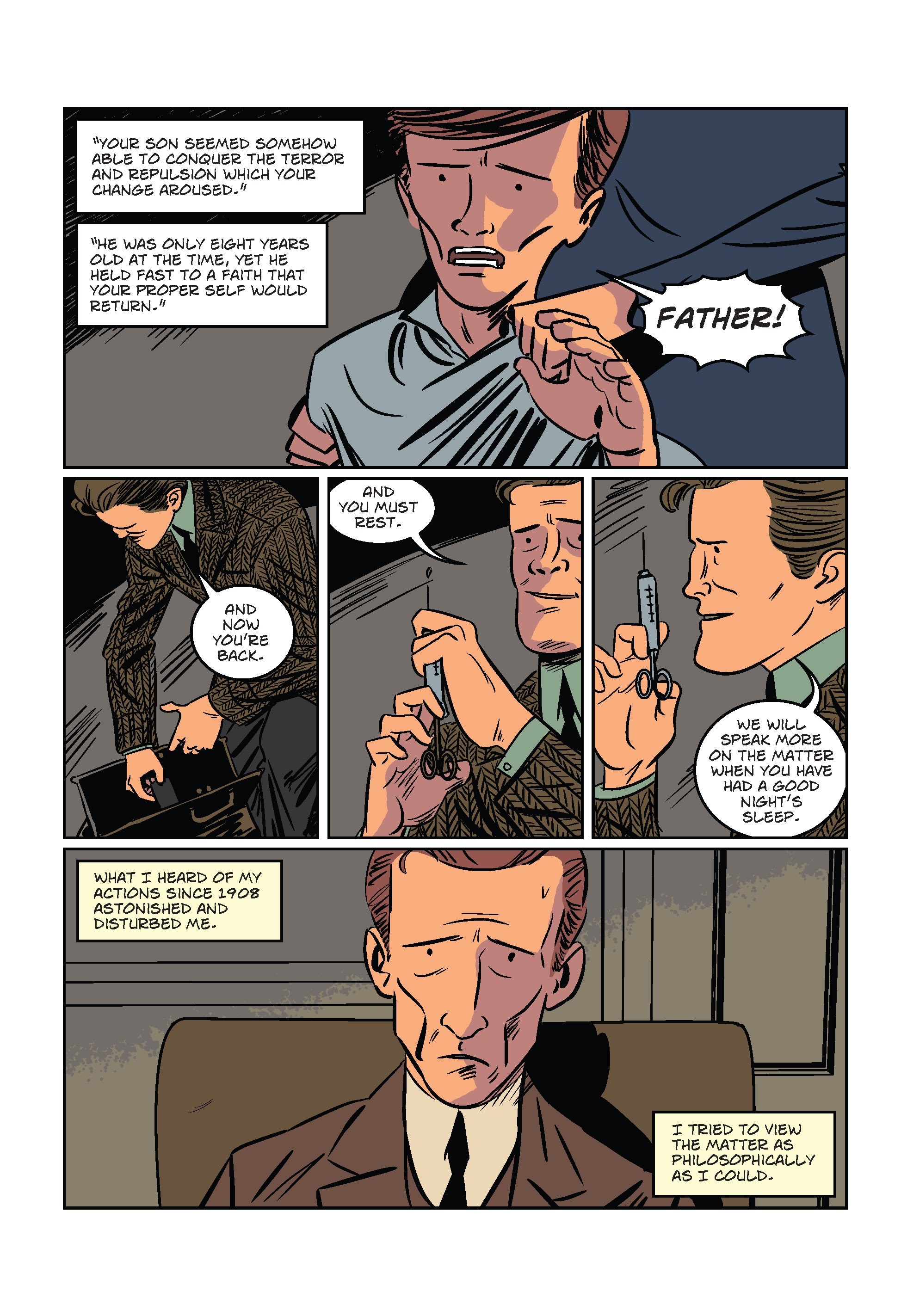 Read online H.P. Lovecraft The Shadow Out of Time comic -  Issue # TPB - 25