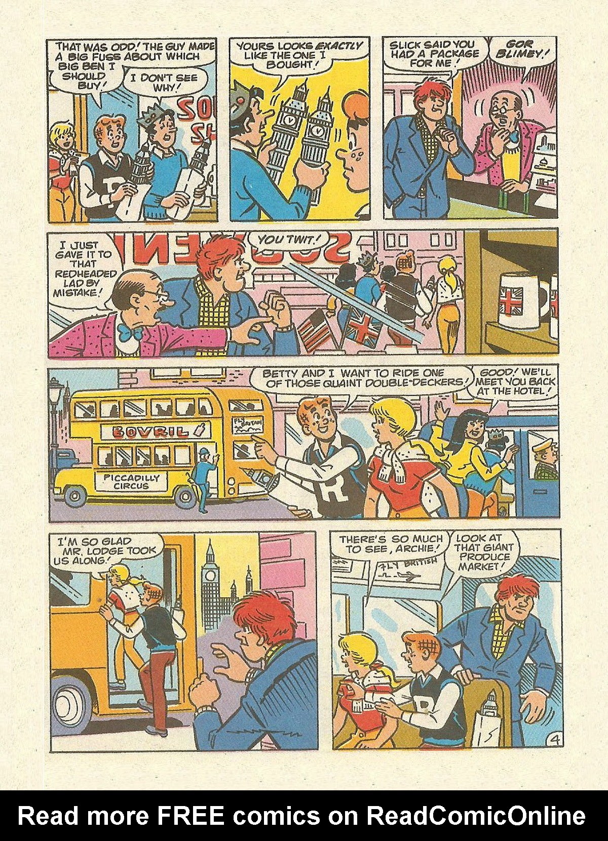 Read online Archie's Double Digest Magazine comic -  Issue #72 - 133