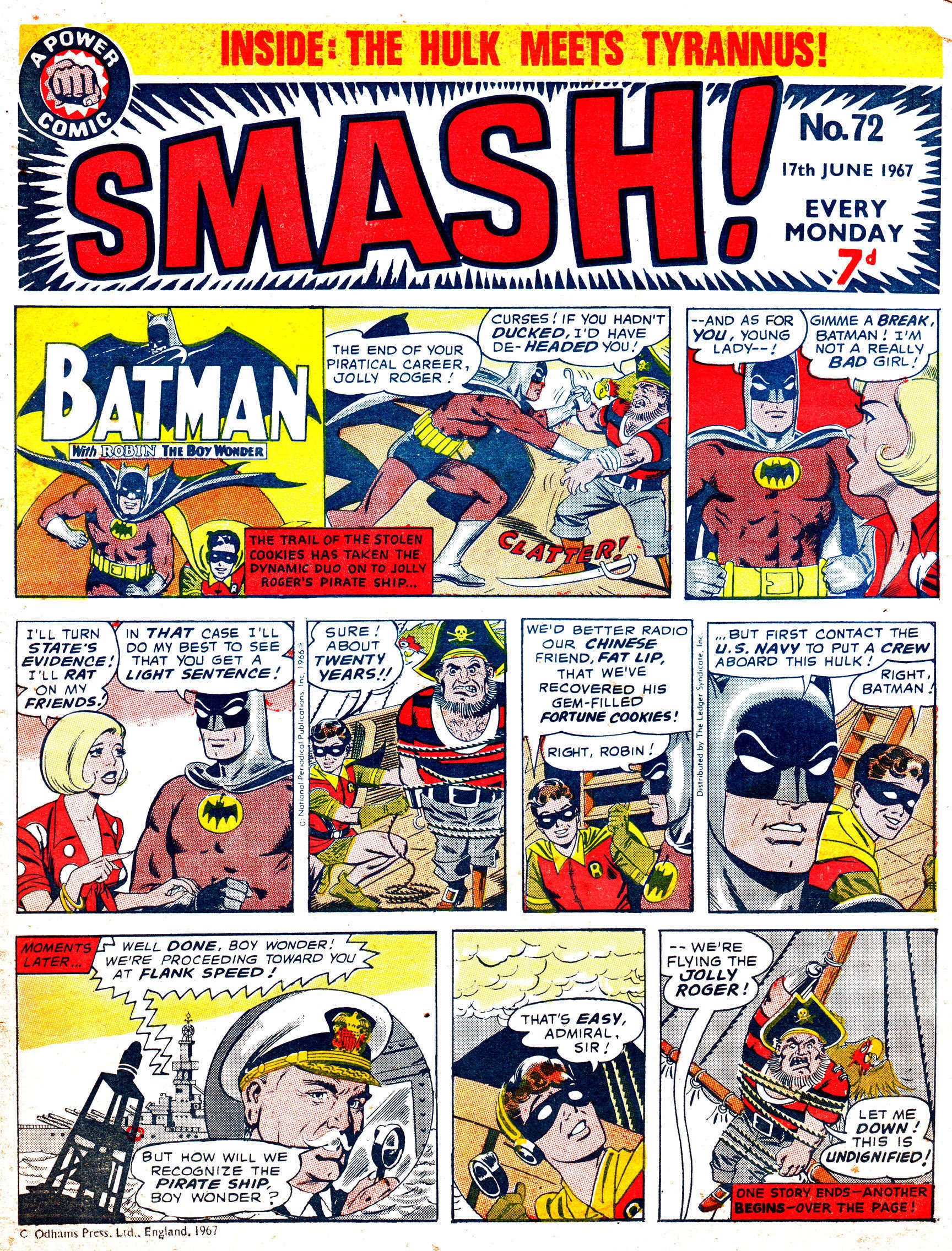 Read online Smash! (1966) comic -  Issue #72 - 1