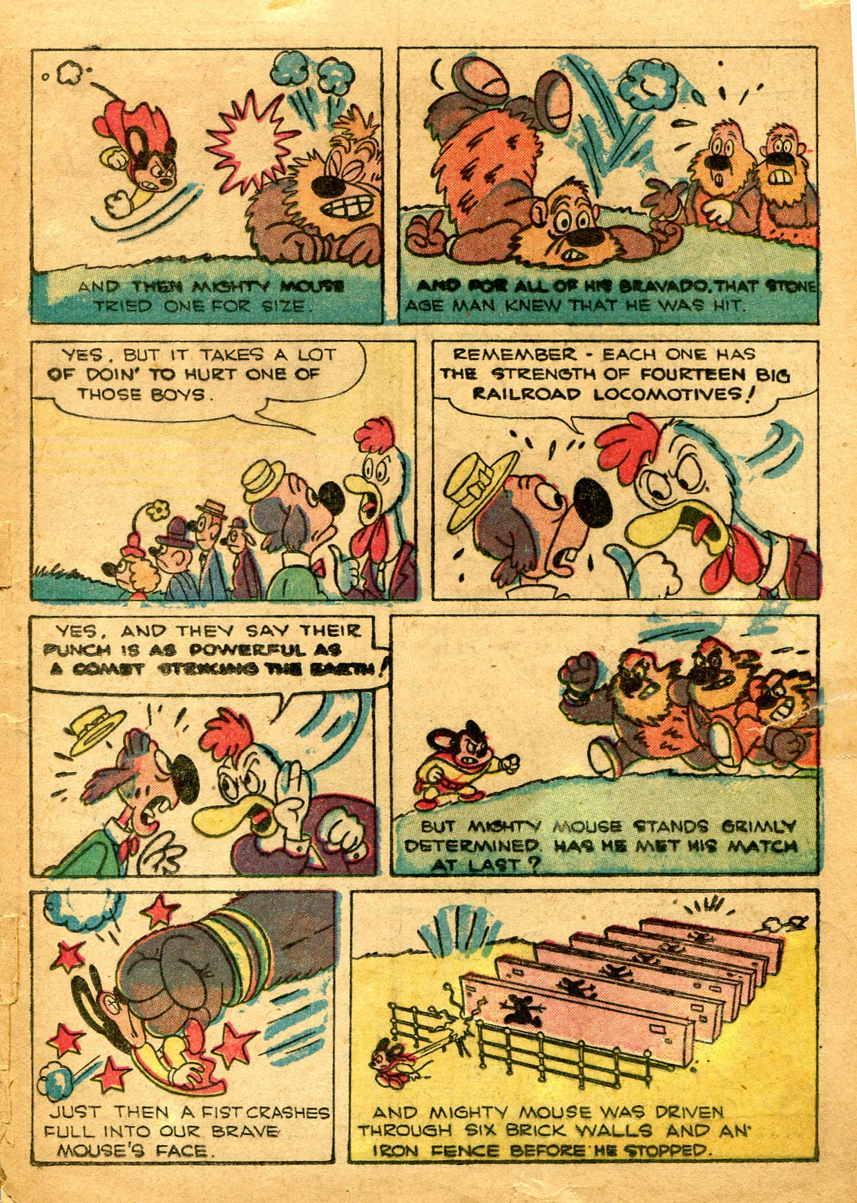 Read online Paul Terry's Mighty Mouse Comics comic -  Issue #57 - 7