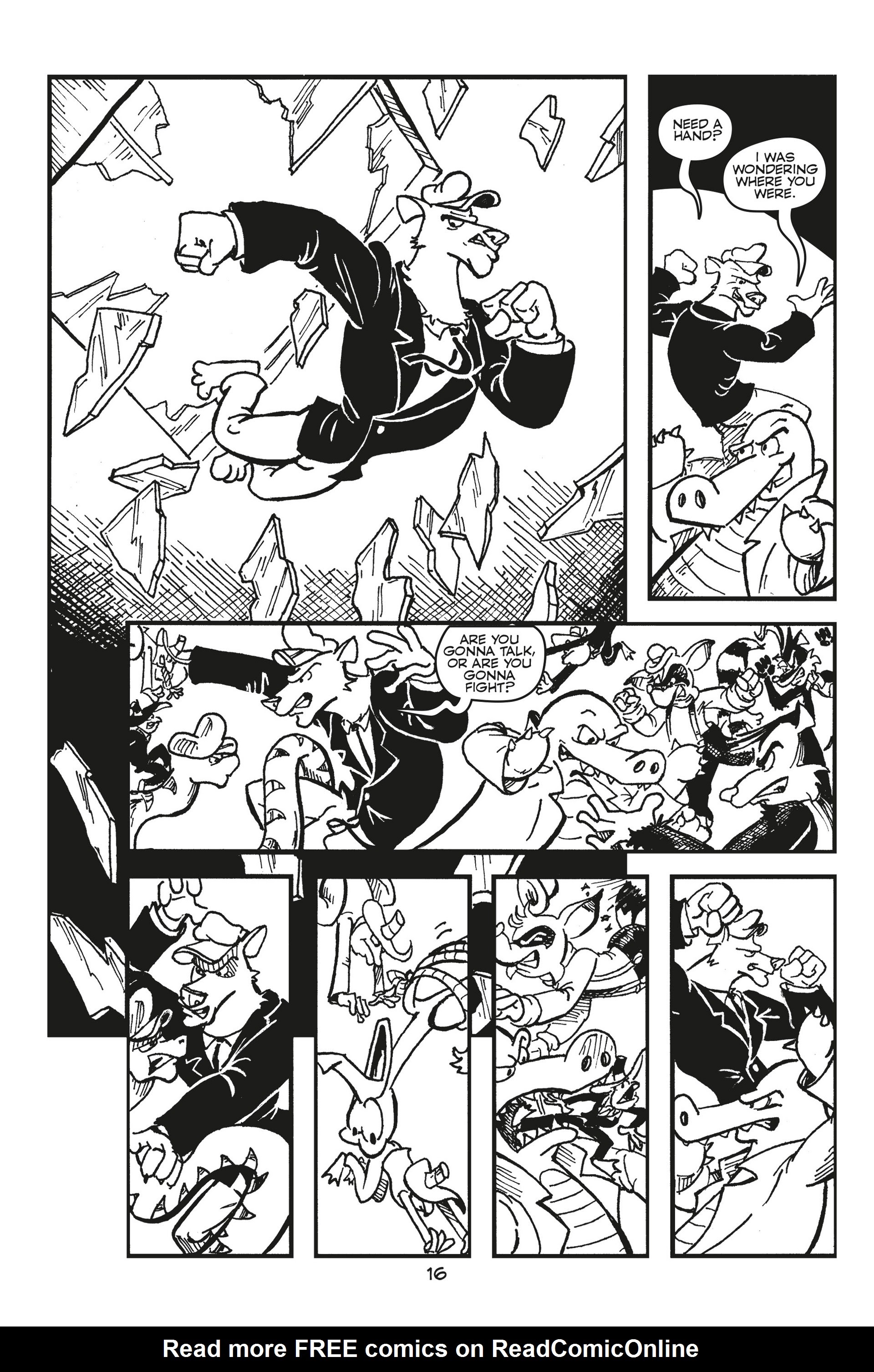 Read online Charlie Croc: Private Eye comic -  Issue #2 - 18