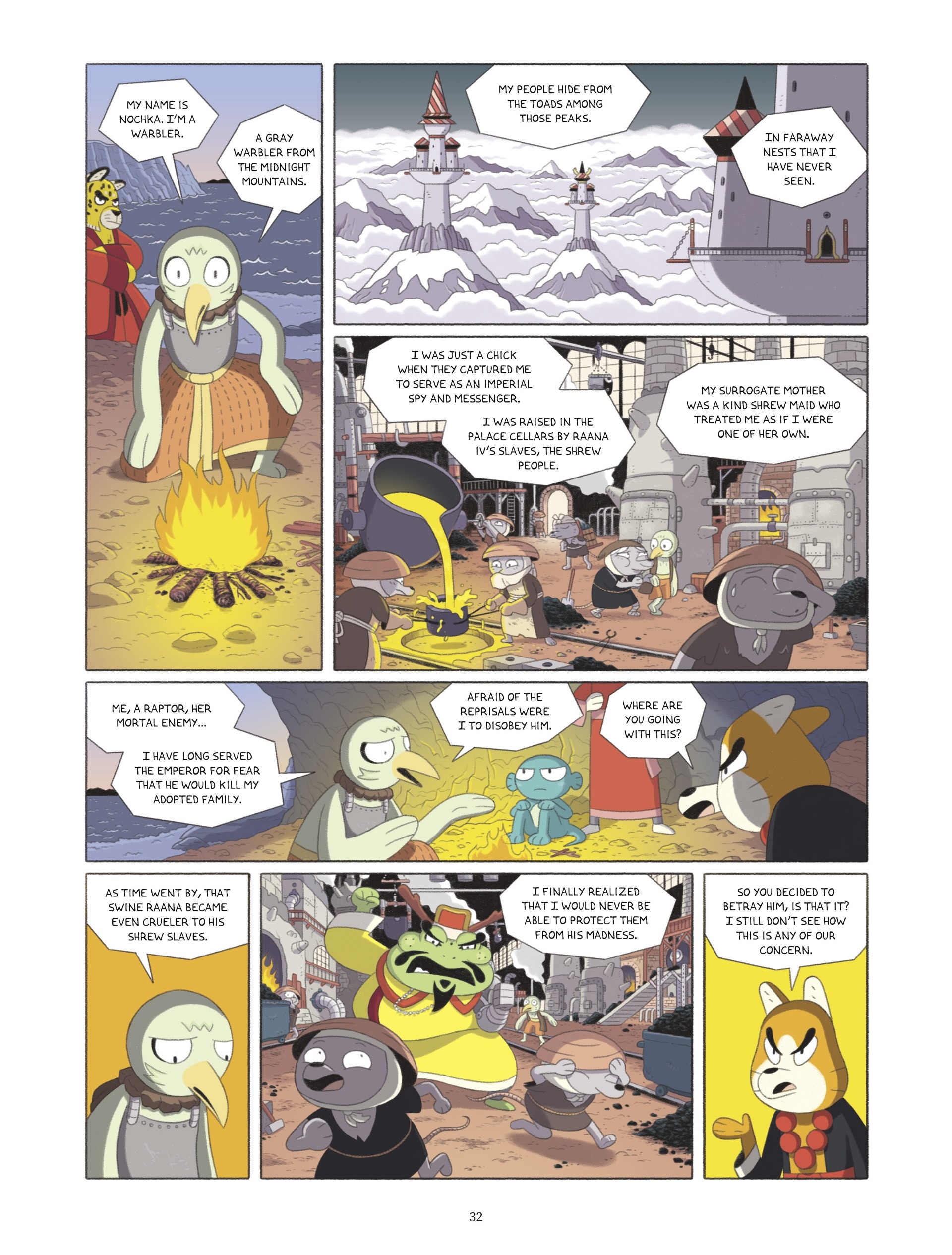 Read online Menji and the Ruins of Mount Mystery comic -  Issue # Full - 32