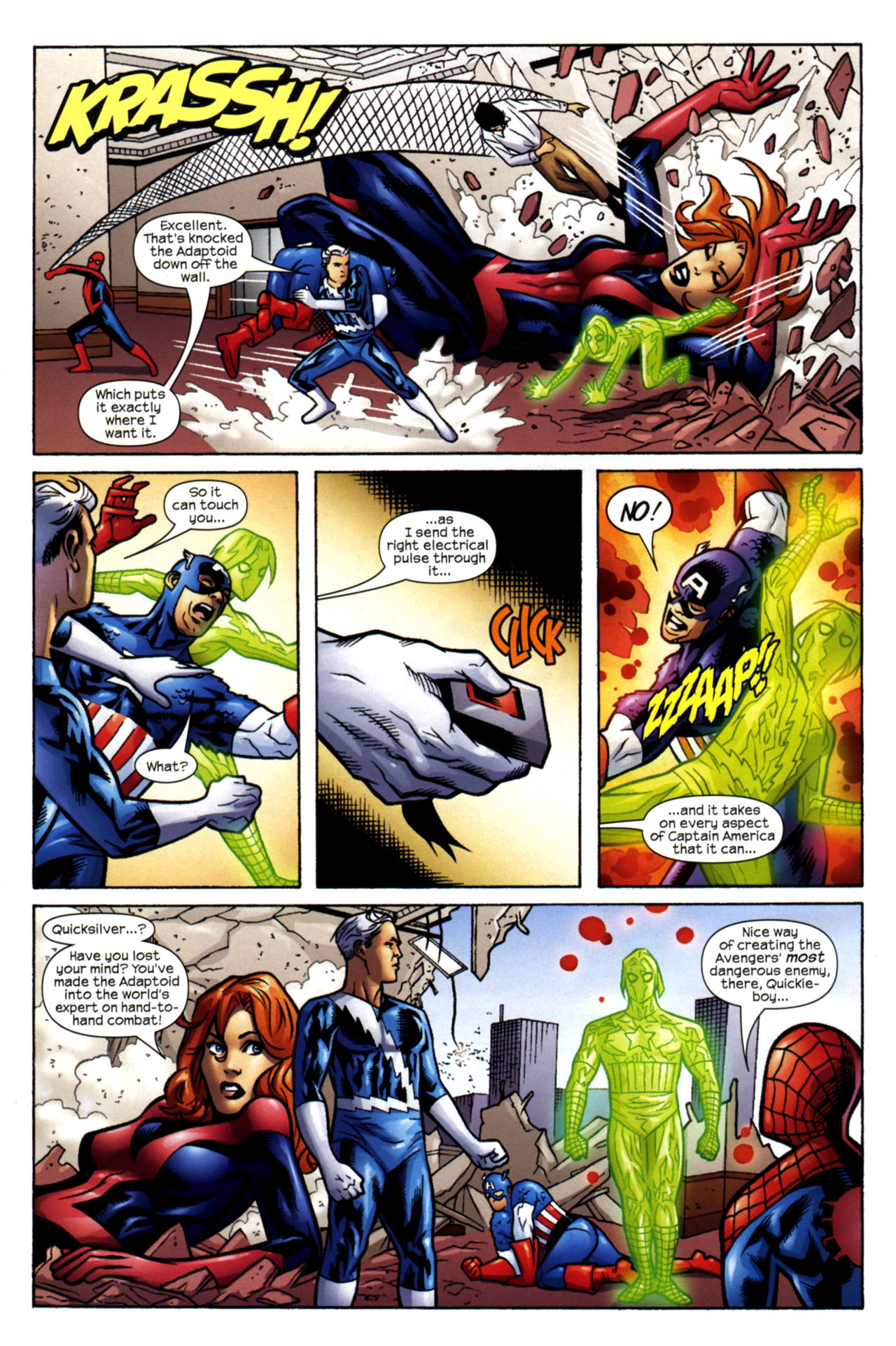 Read online Marvel Adventures The Avengers comic -  Issue #19 - 21