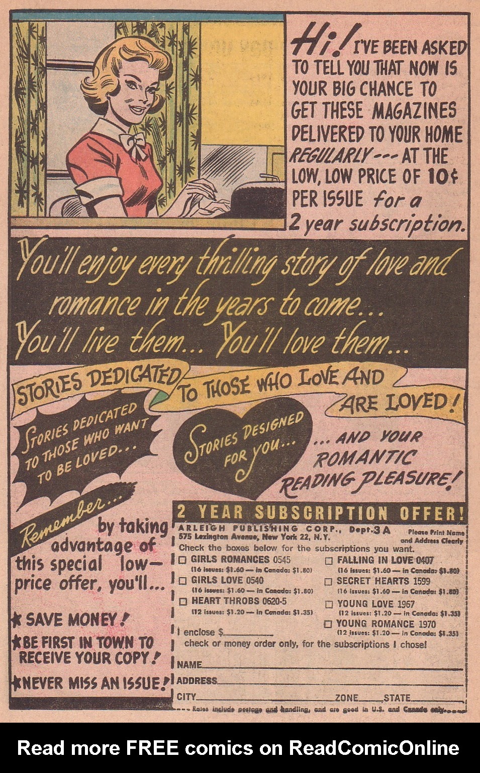Read online Young Love (1963) comic -  Issue #46 - 34