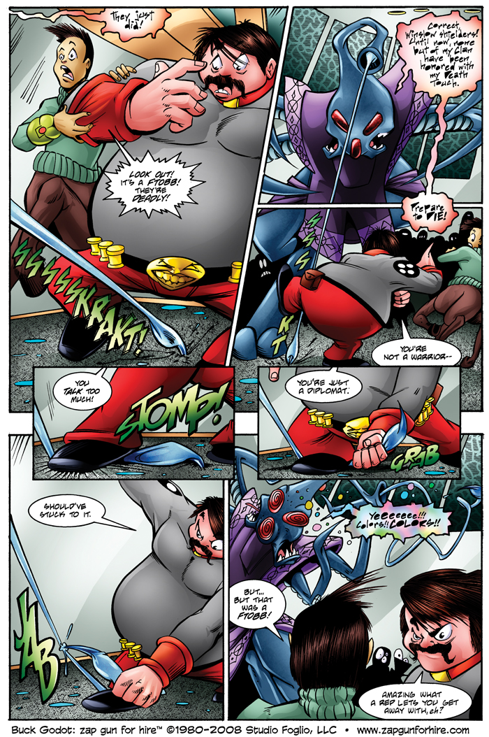 Read online Buck Godot - Zap Gun For Hire comic -  Issue #3 - 6