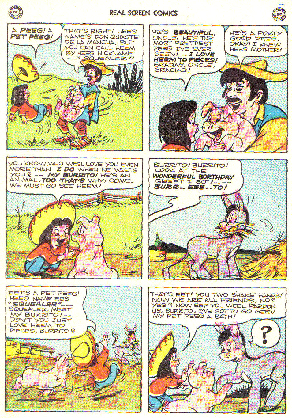 Read online Real Screen Comics comic -  Issue #32 - 14
